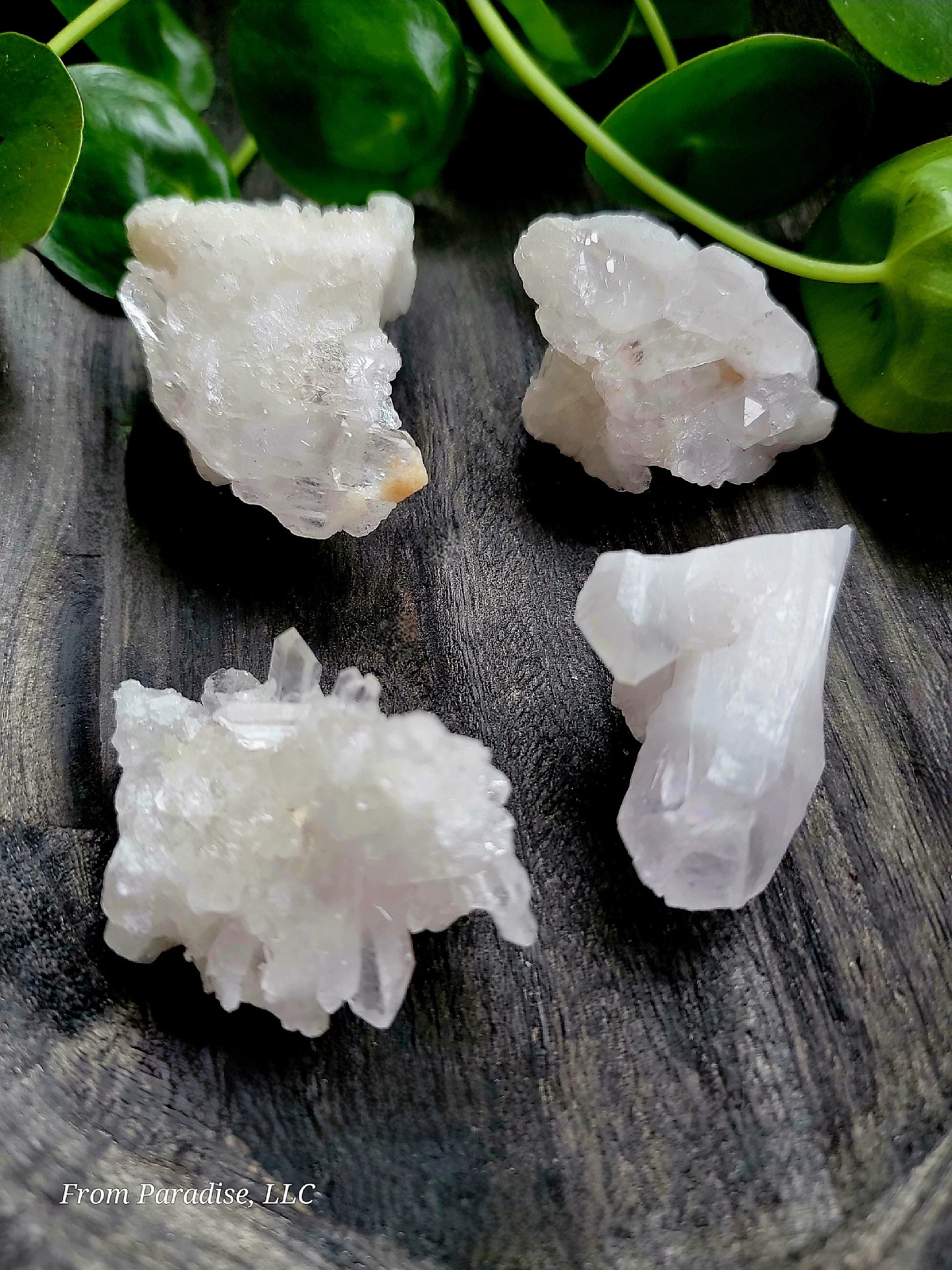 clear quartz cluster
