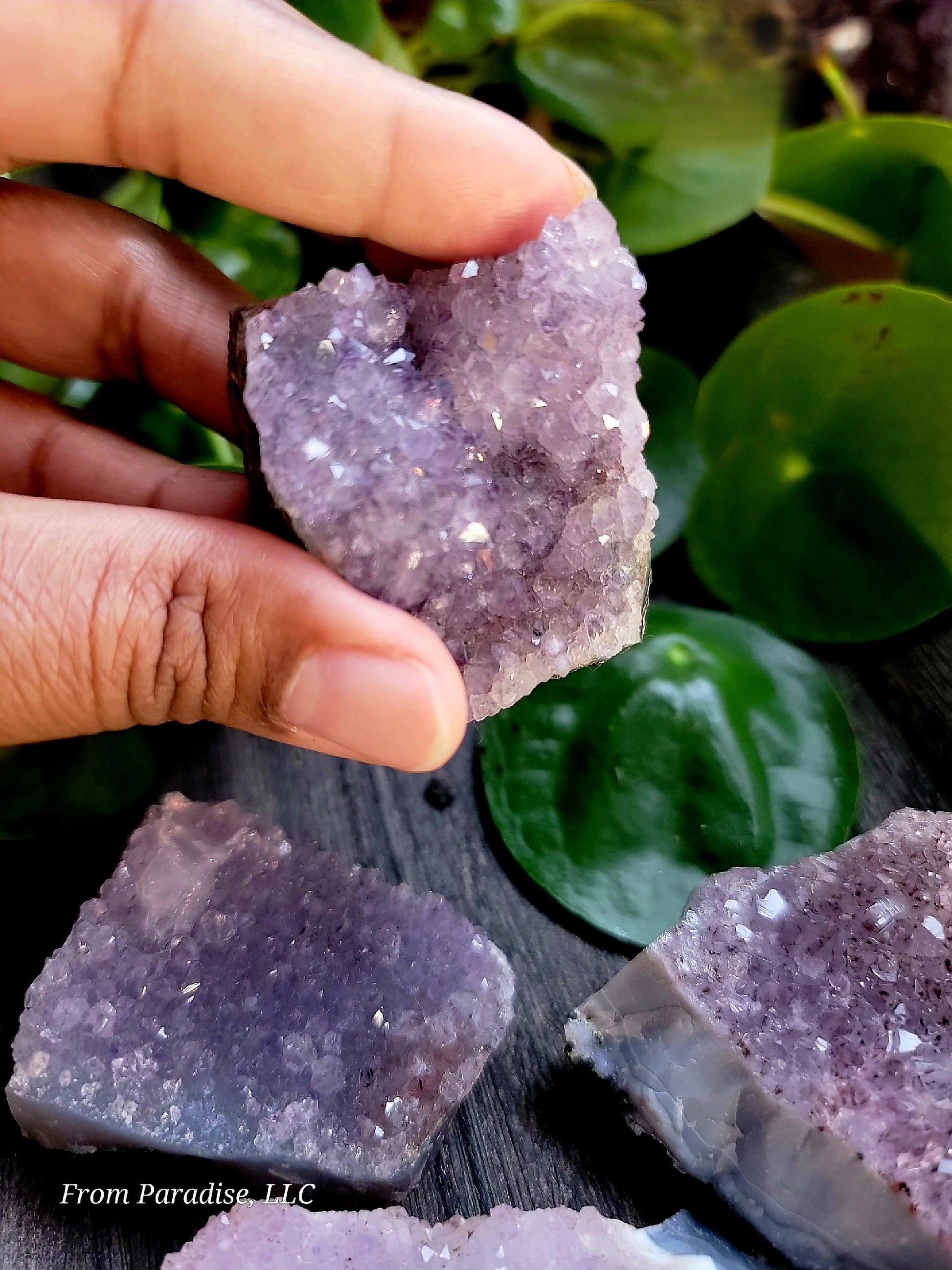 Amethyst Druzy Cluster