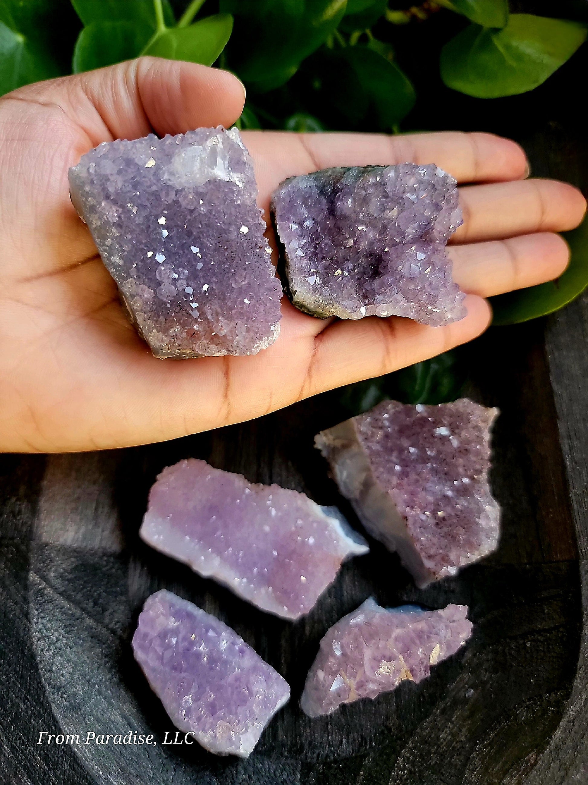 Amethyst Druzy Cluster
