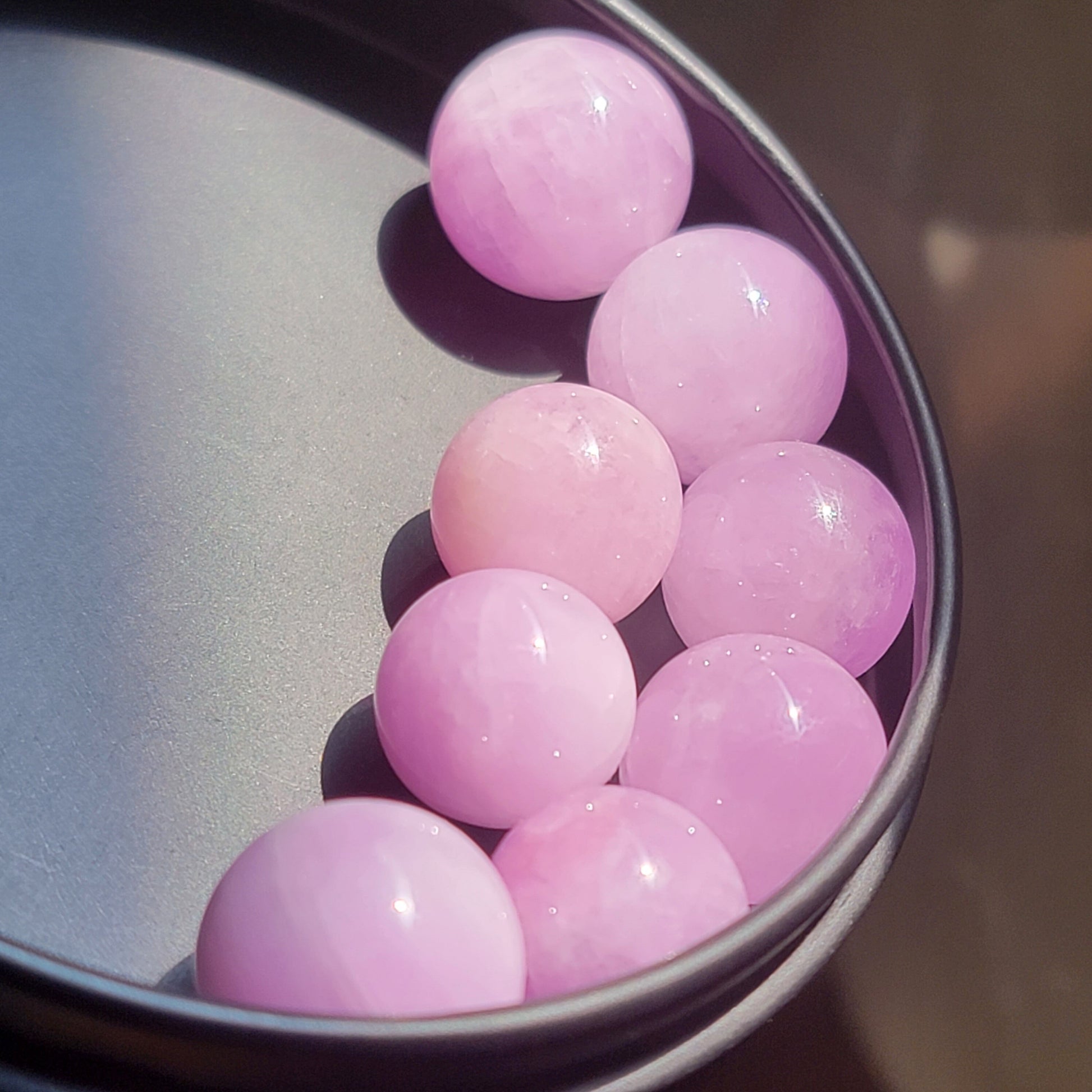 Kunzite Crystal Sphere