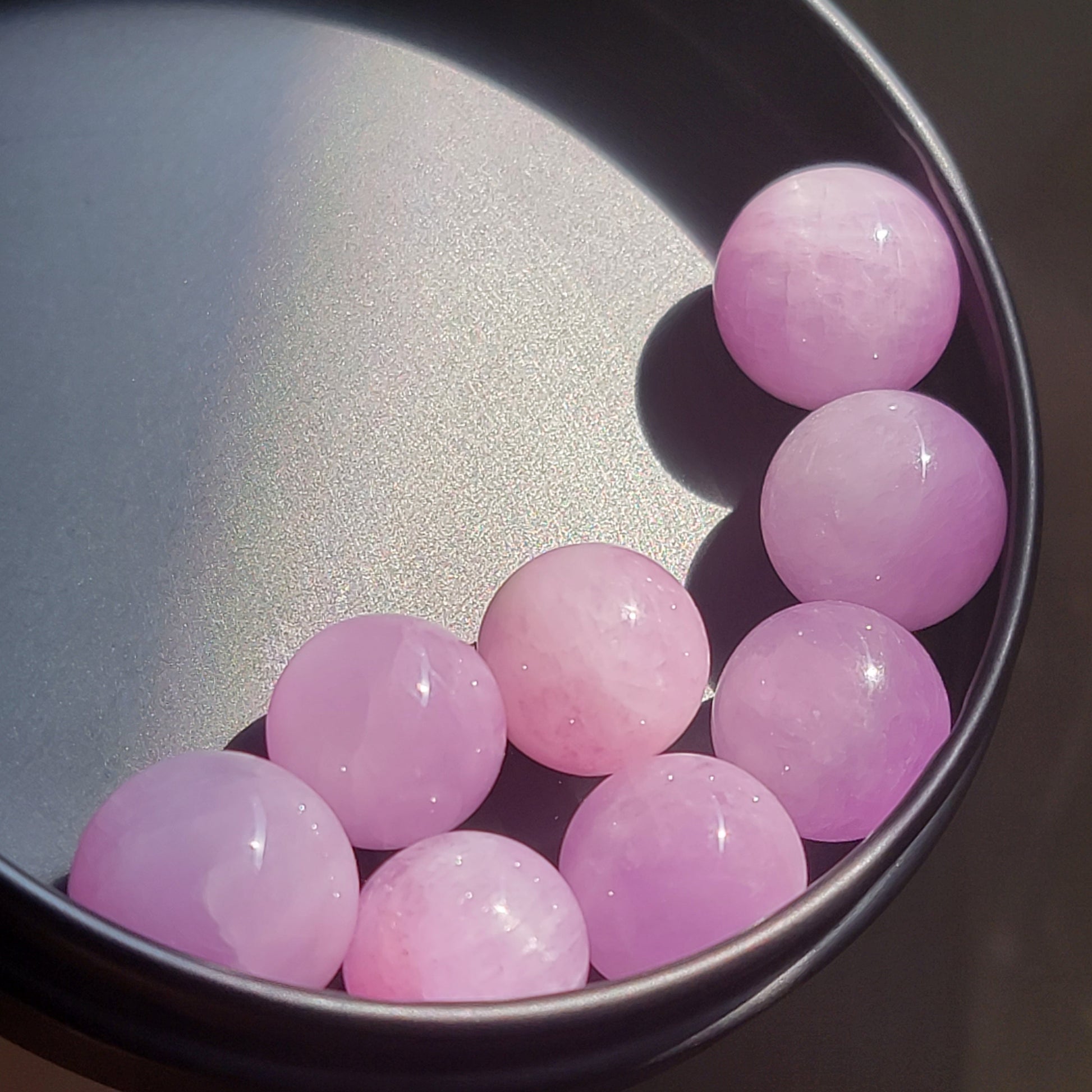 Kunzite Crystal Sphere