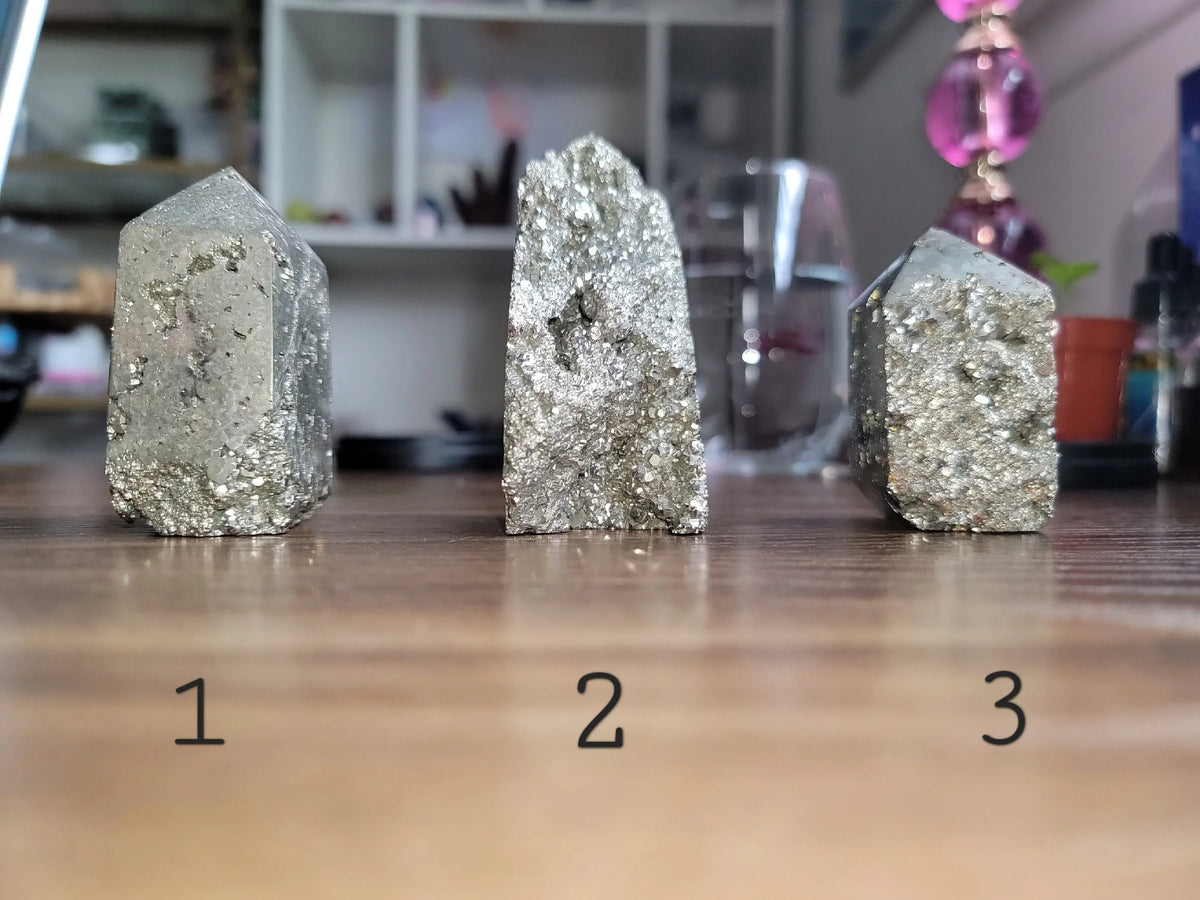 Pyrite Crystal Tower