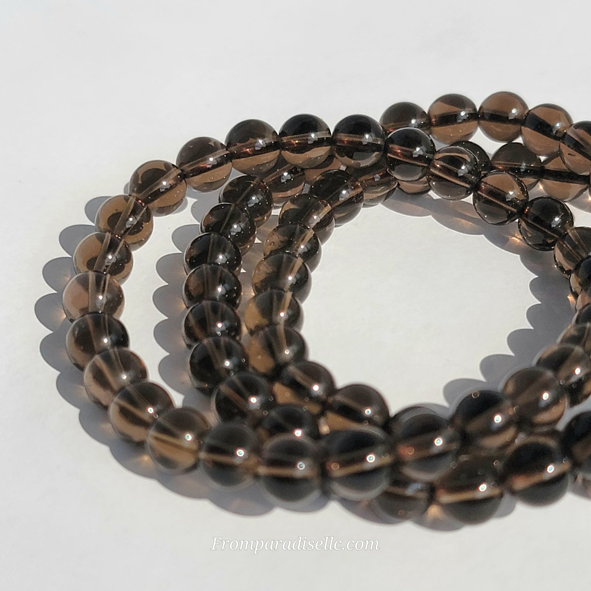 Smoky Quartz Crystal Handmade Bracelet