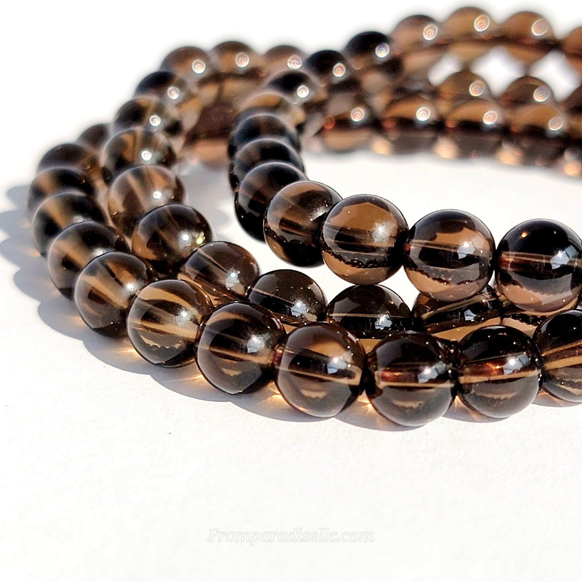 Smoky Quartz Crystal Bracelet
