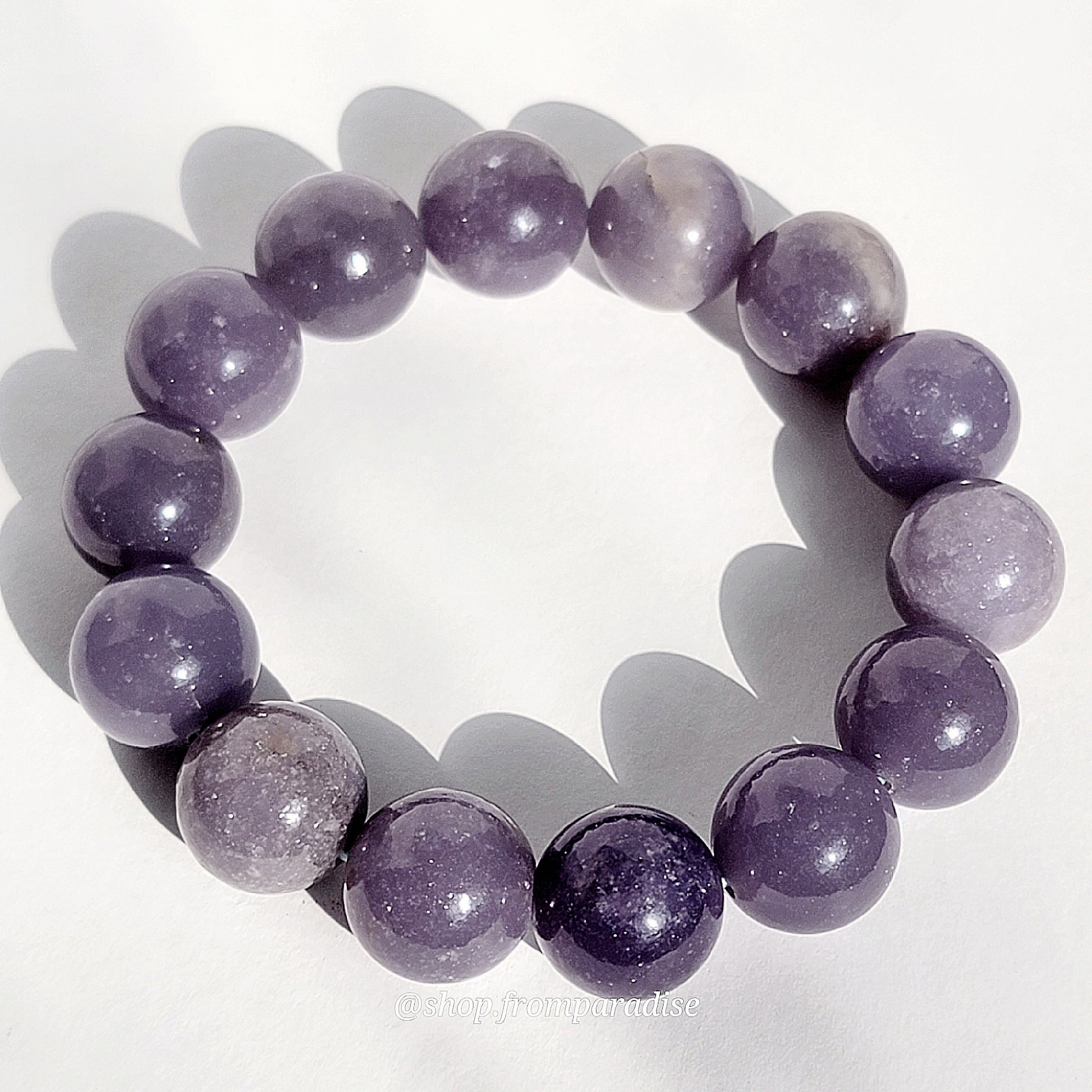 Tanzanite Crystal Stretch Bracelet