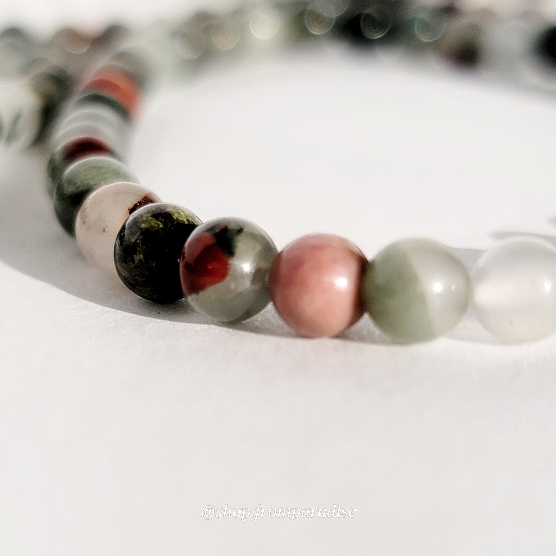 Bloodstone Crystal Bracelet
