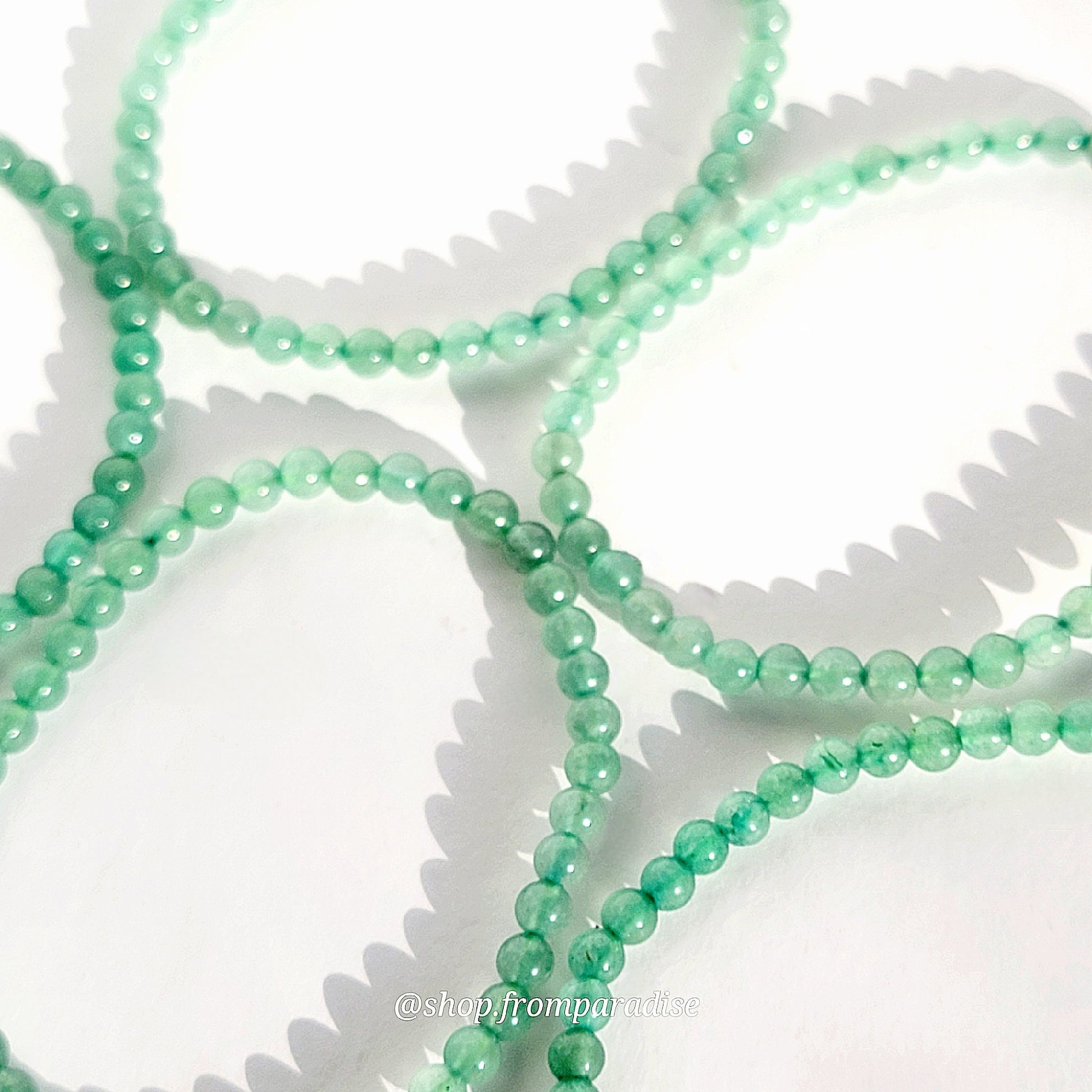 green aventurine crystal bracelet