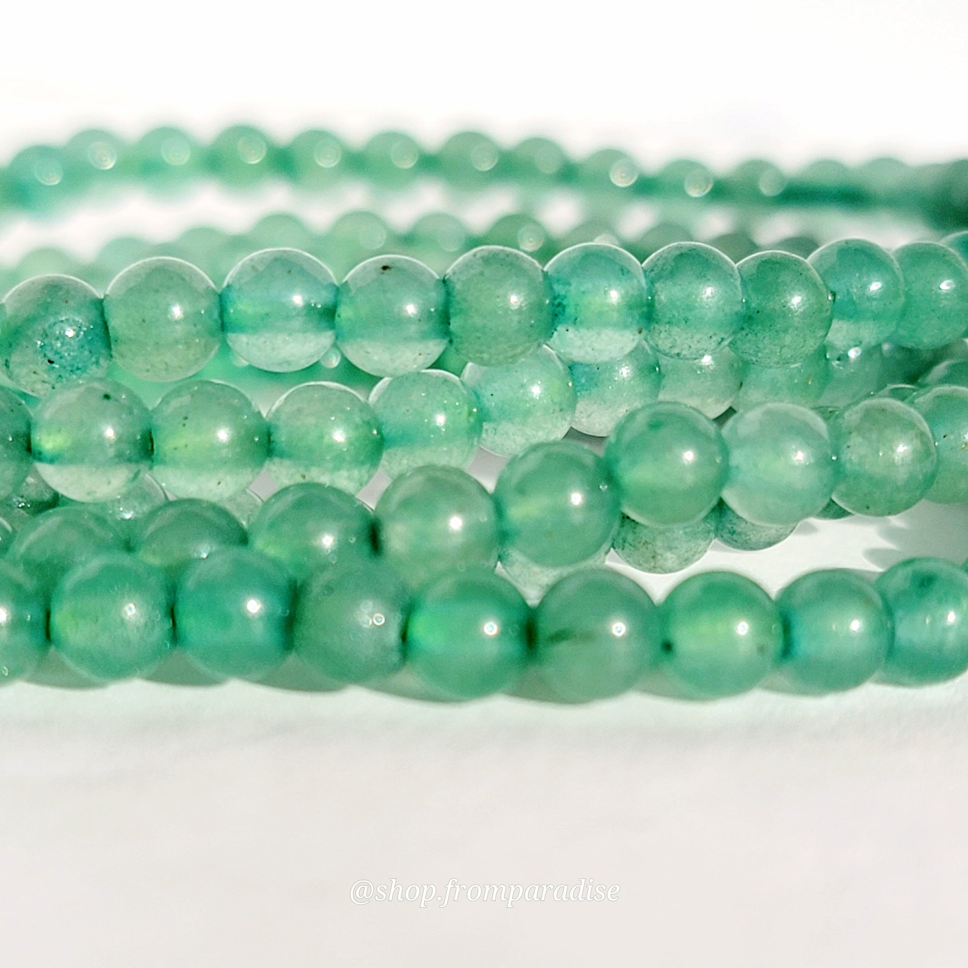 green aventurine crystal bracelet