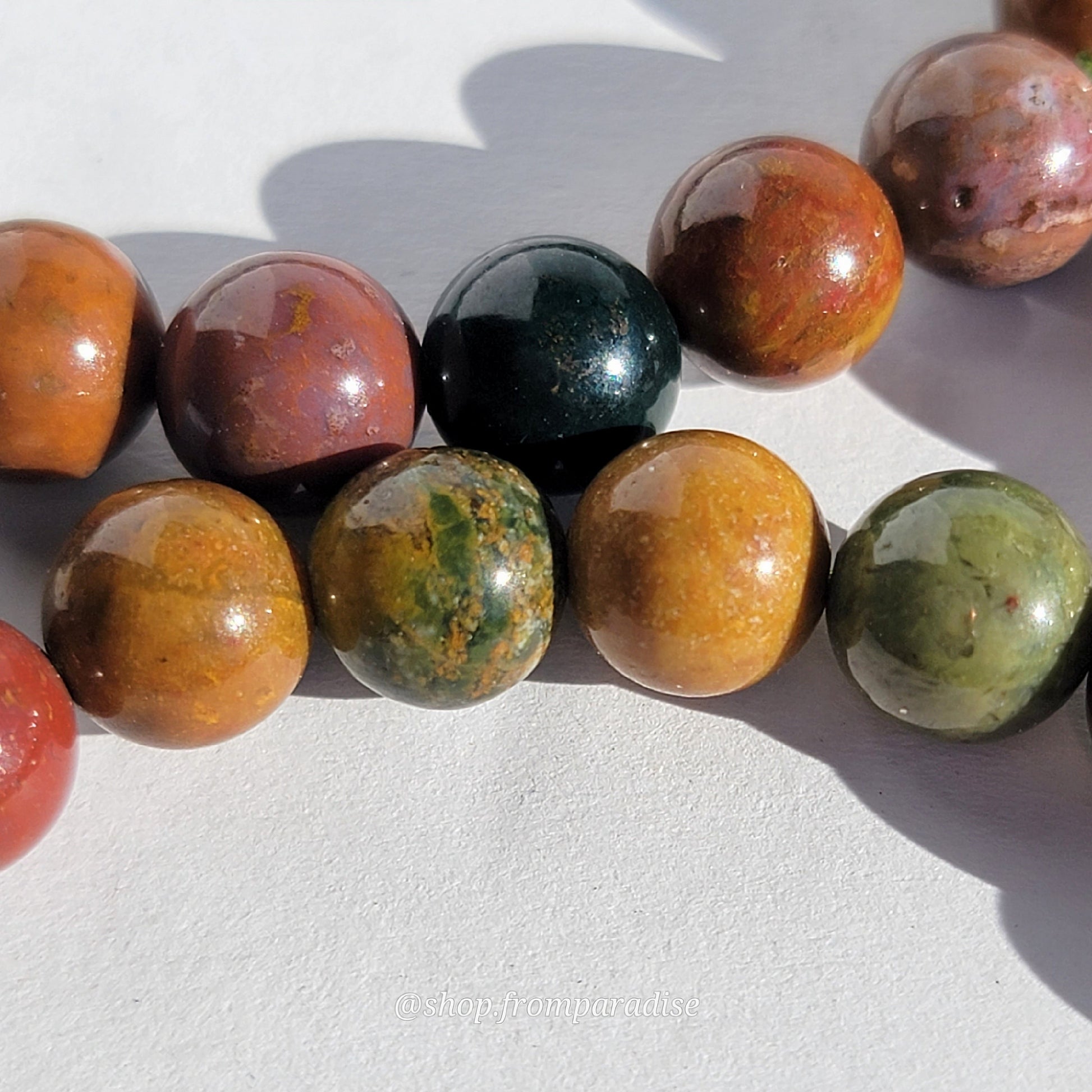 Ocean Jasper Crystal Bracelet