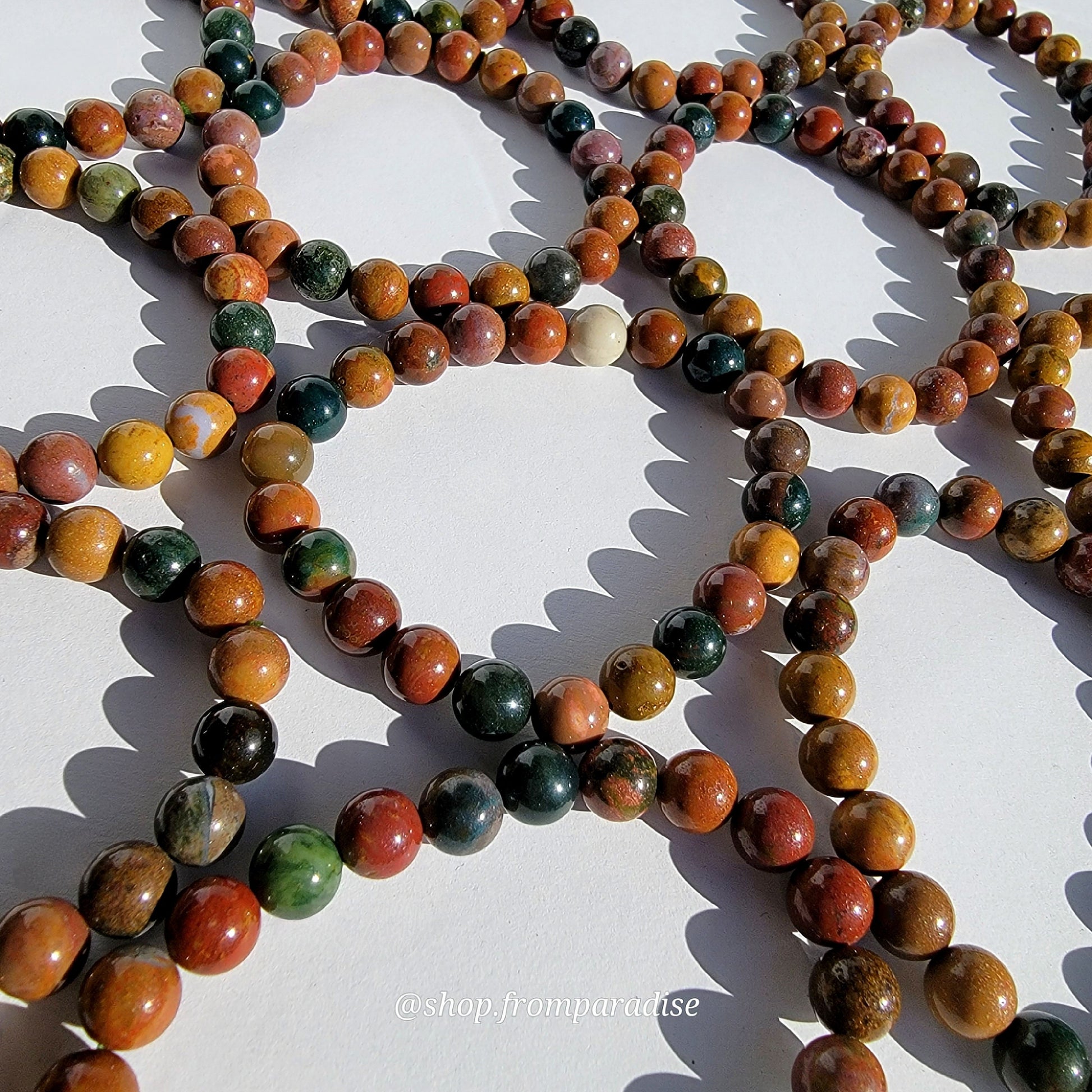 Ocean Jasper Crystal Bracelet