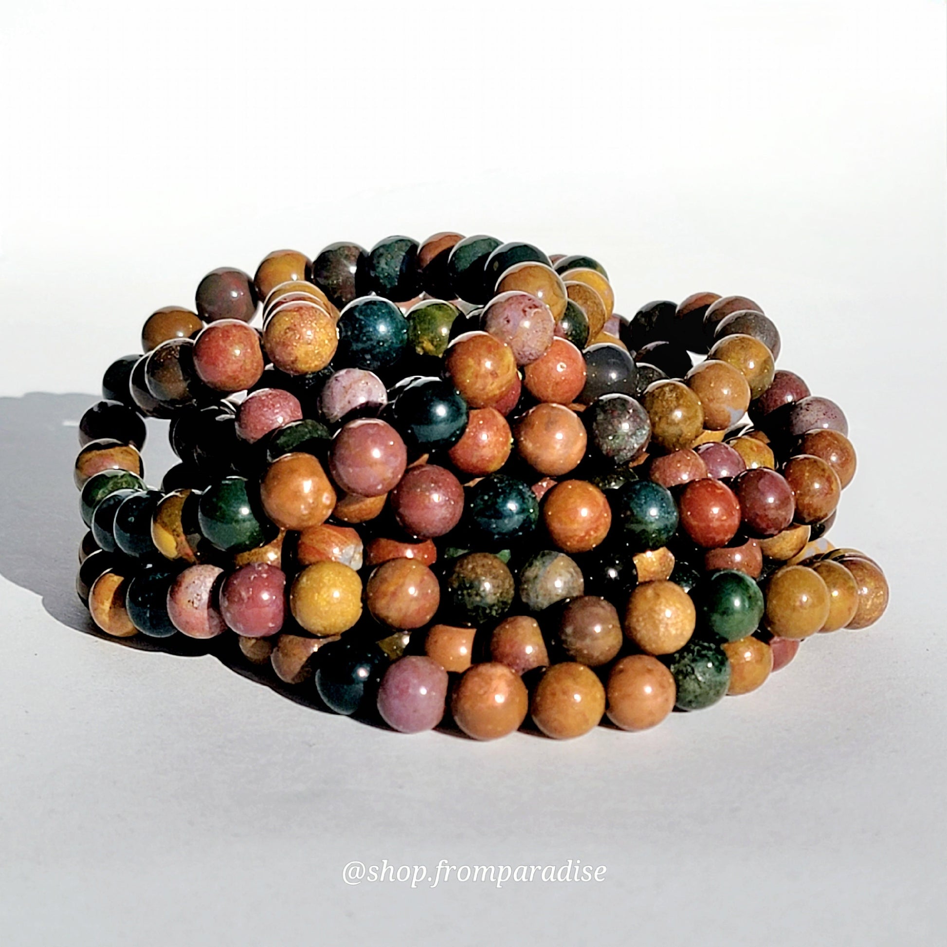 Ocean Jasper Crystal Bracelet