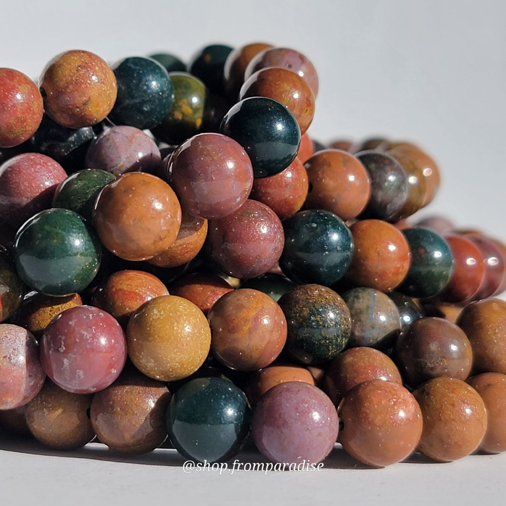 Ocean Jasper Crystal Bracelet