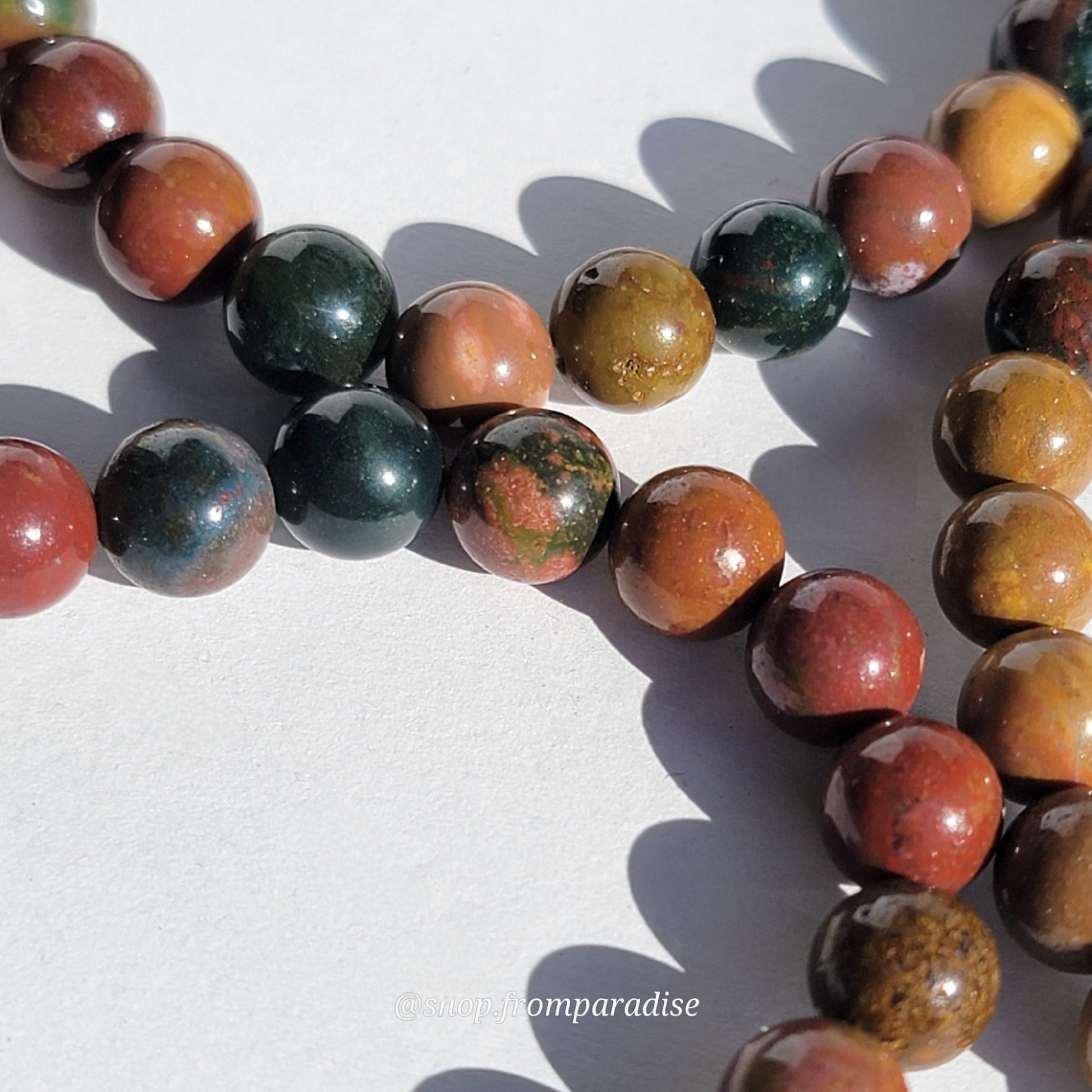 Ocean Jasper Crystal Bracelet