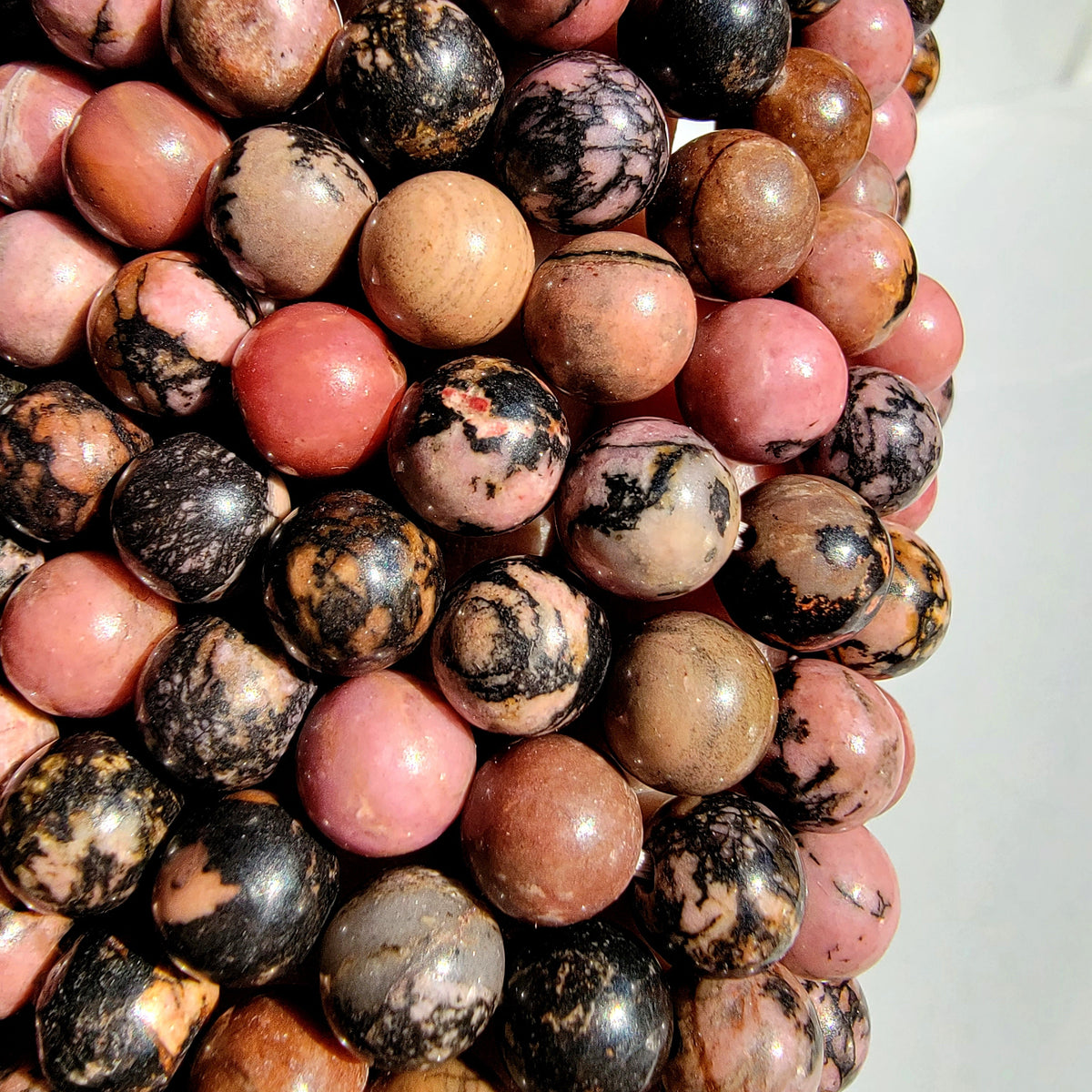 Rhodonite Crystal Bracelet