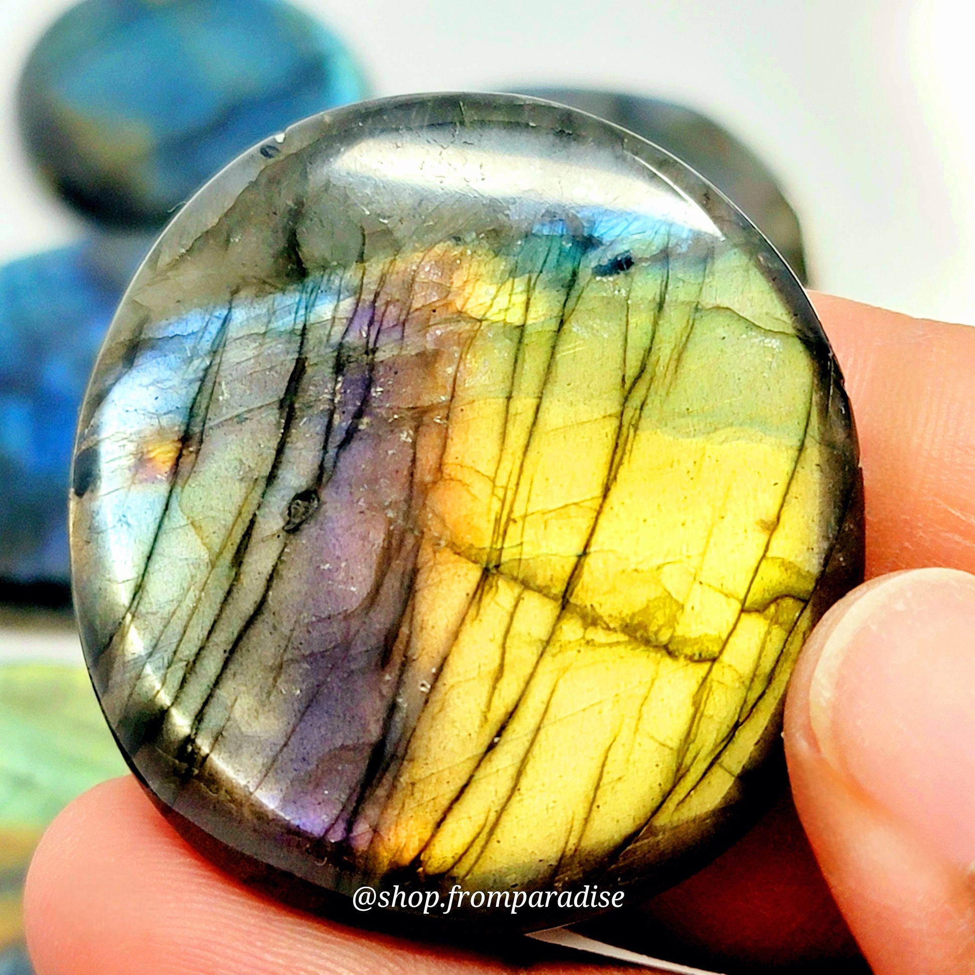 Labradorite Crystal Tumble