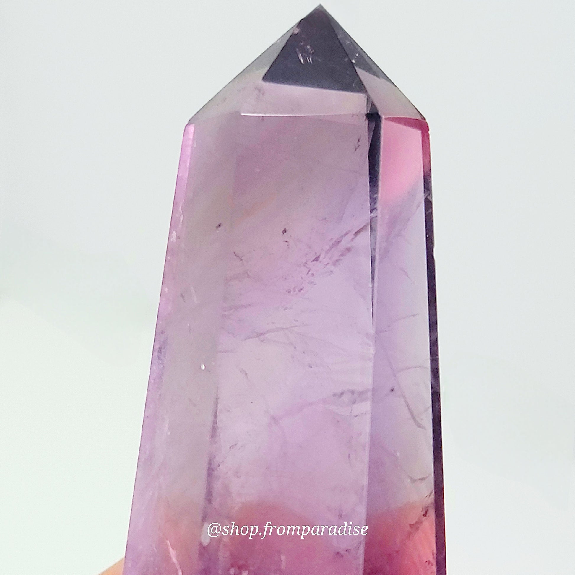 Purple Amethyst Cupcake Mini Crystal Tower