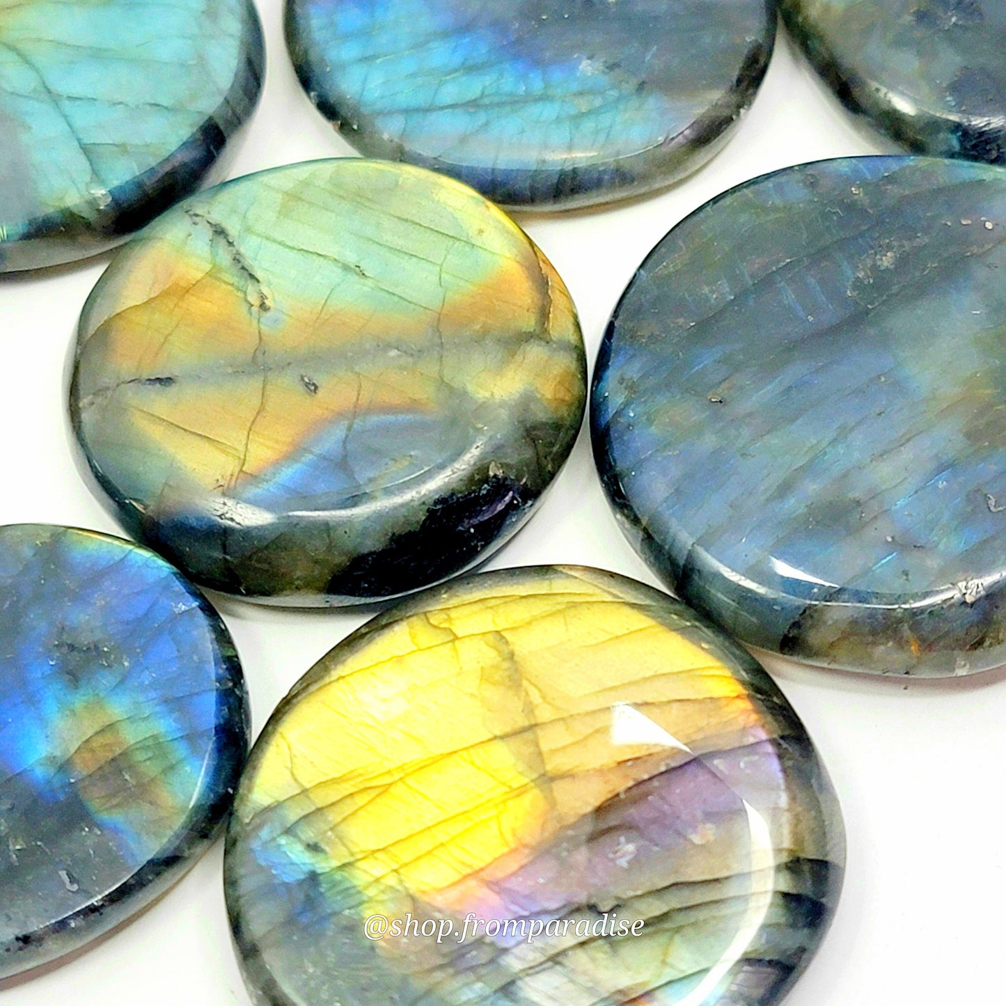 Labradorite Crystal Tumble