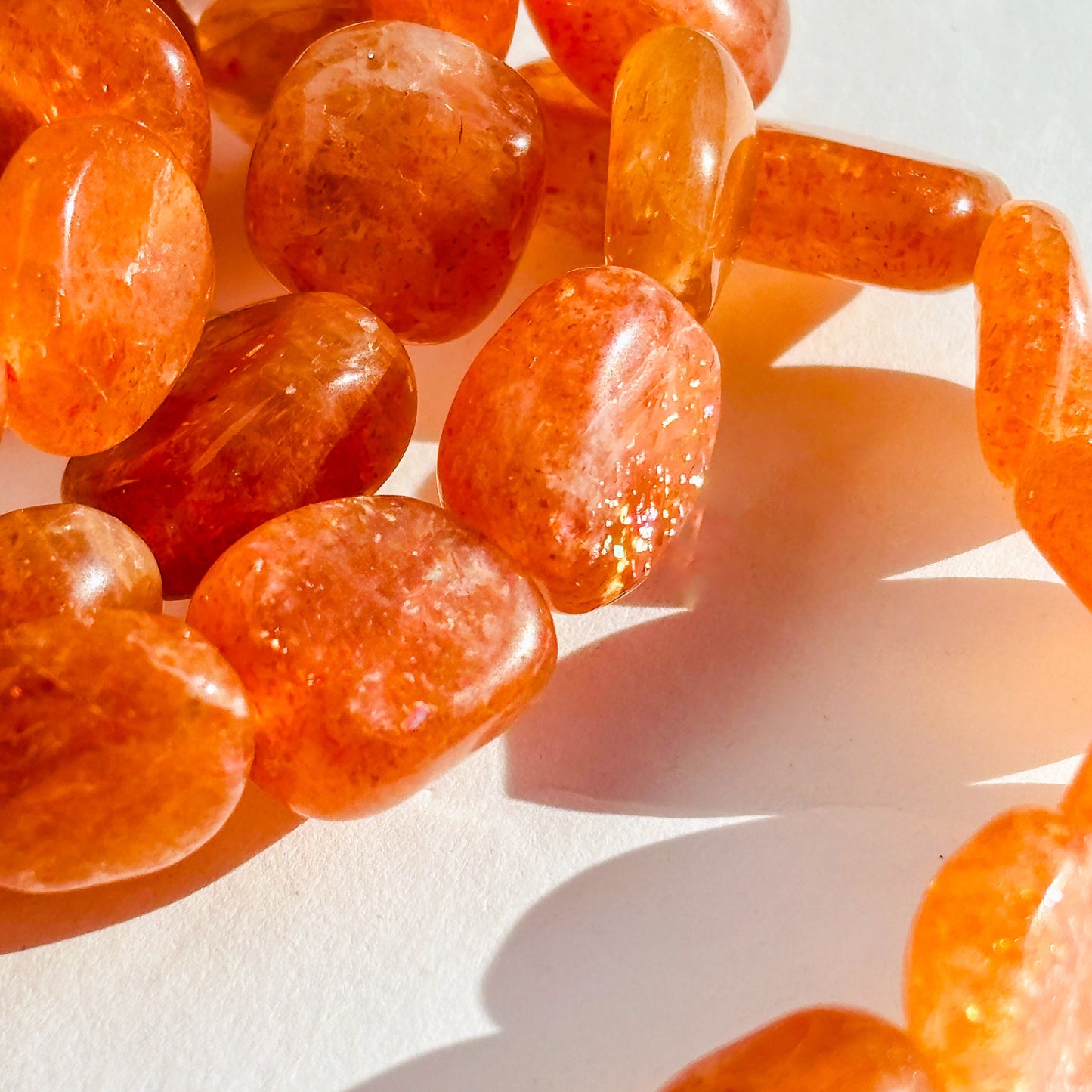 Sunstone Crystal Handmade Bracelet