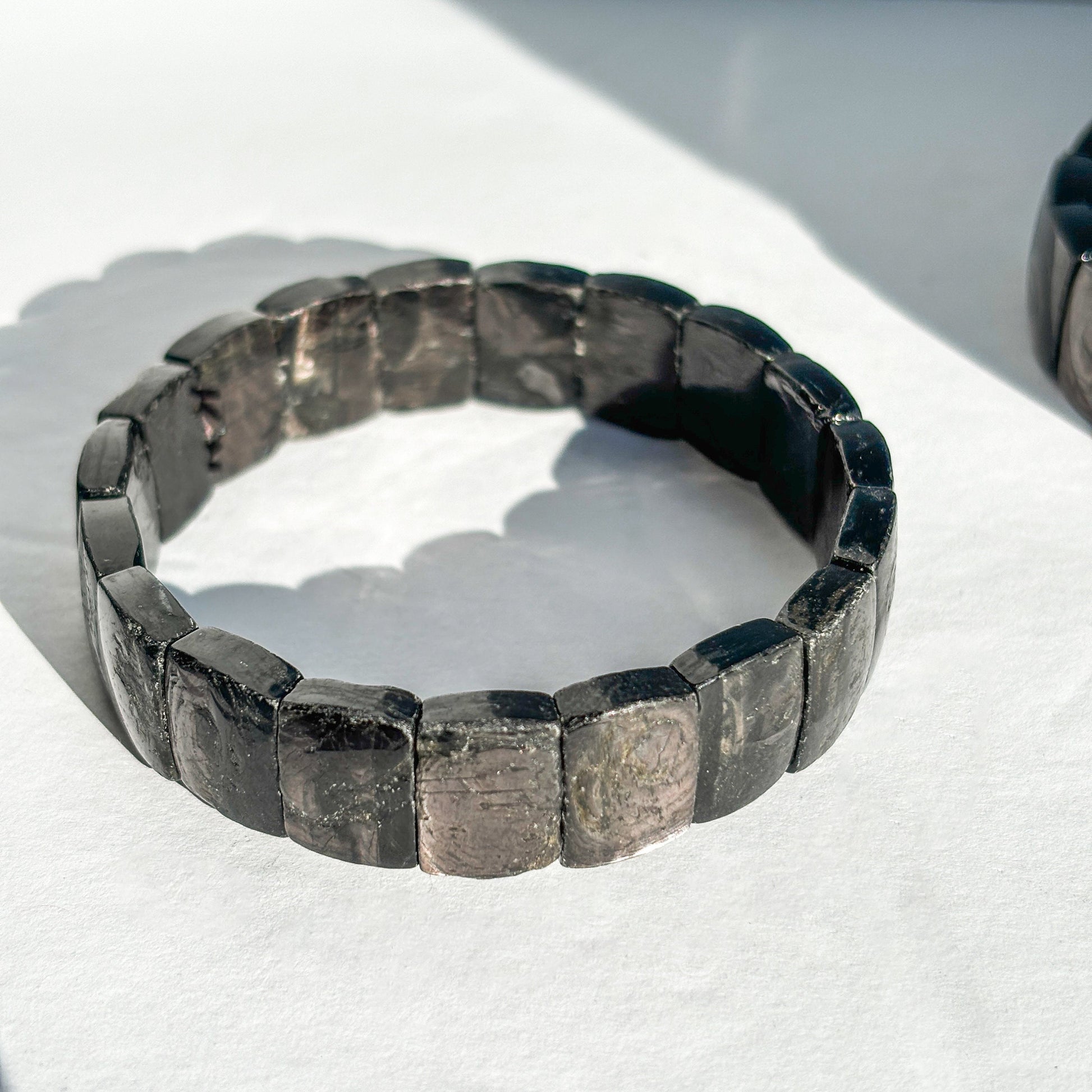 Hypersthene Crystal Bangle