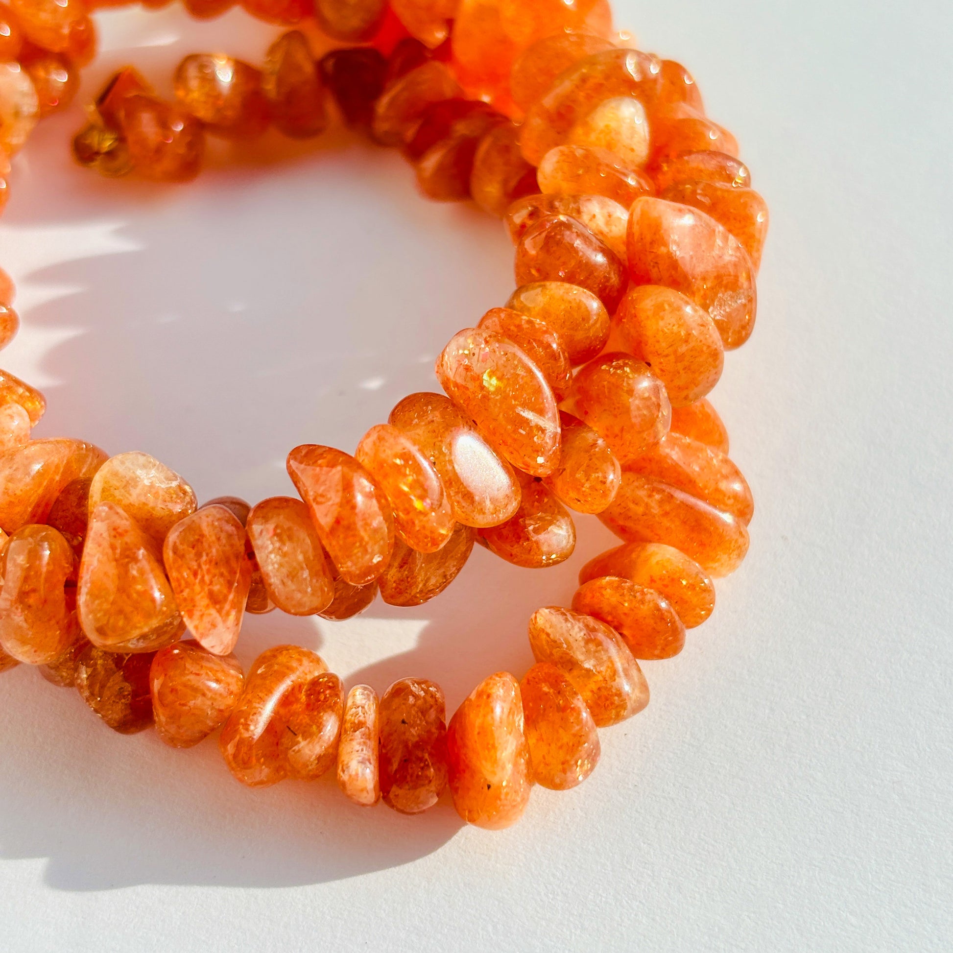 Sunstone Crystal Bracelet