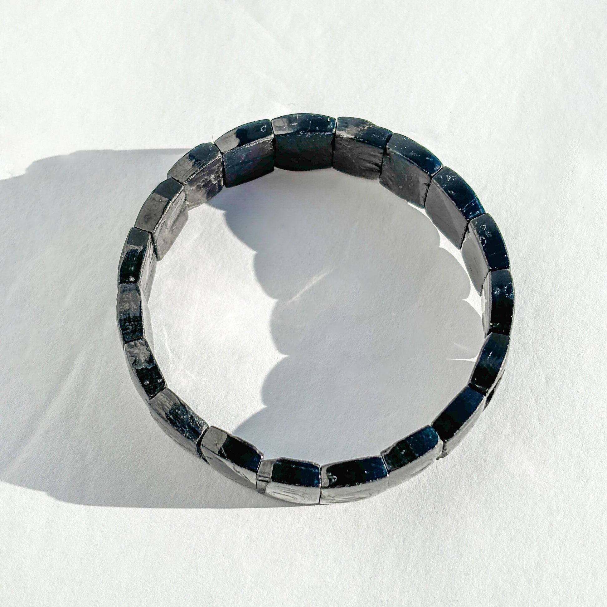 Hypersthene Crystal Bangle