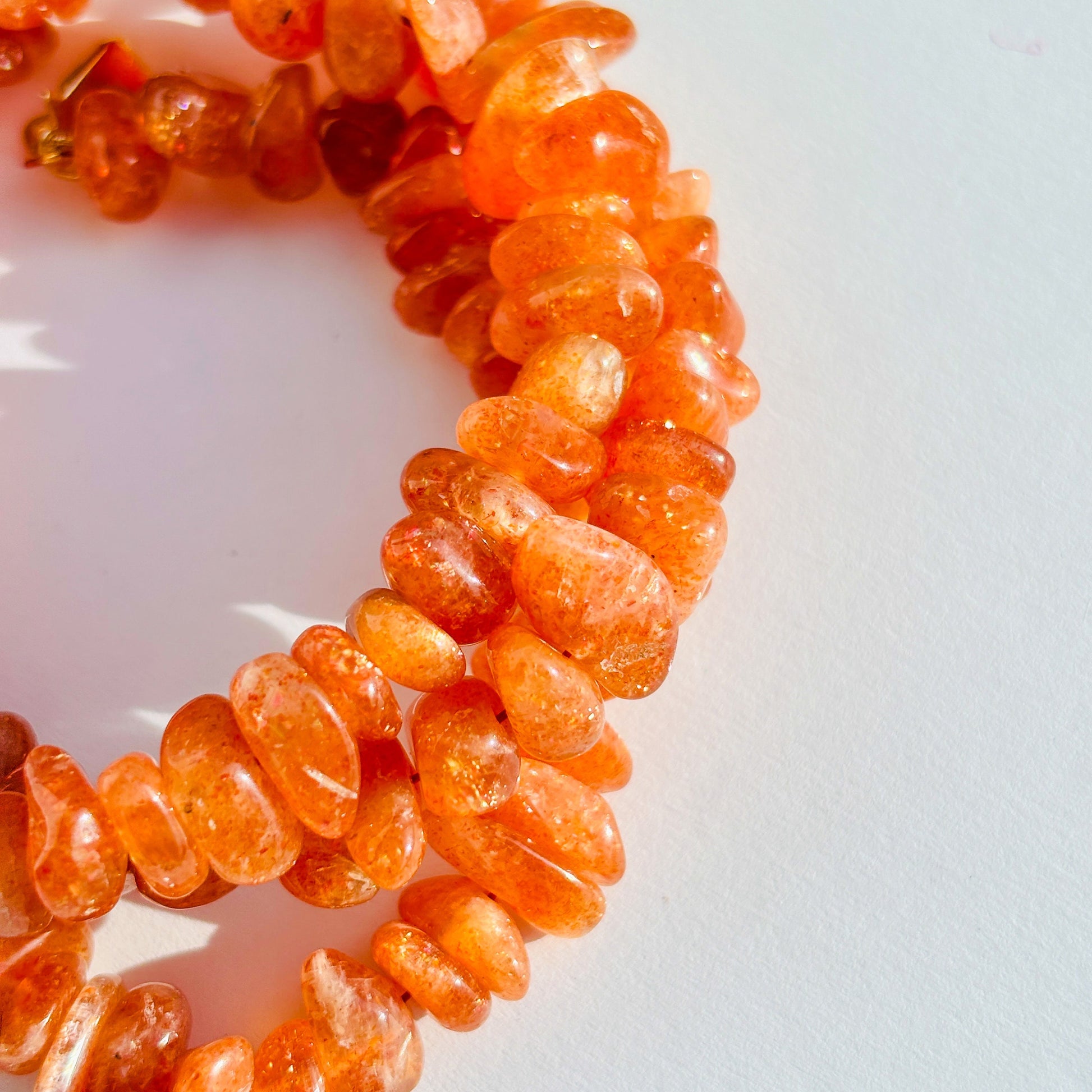 Sunstone Crystal Bracelet