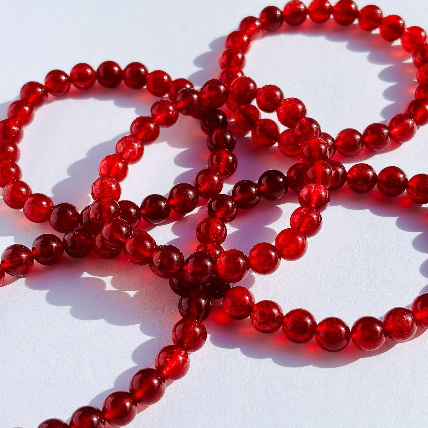Strawberry Quartz Bracelet