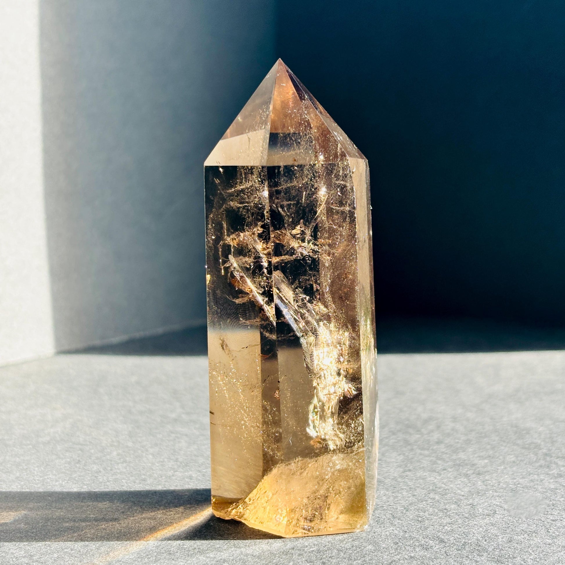 Smoky Quartz Crystal Tower