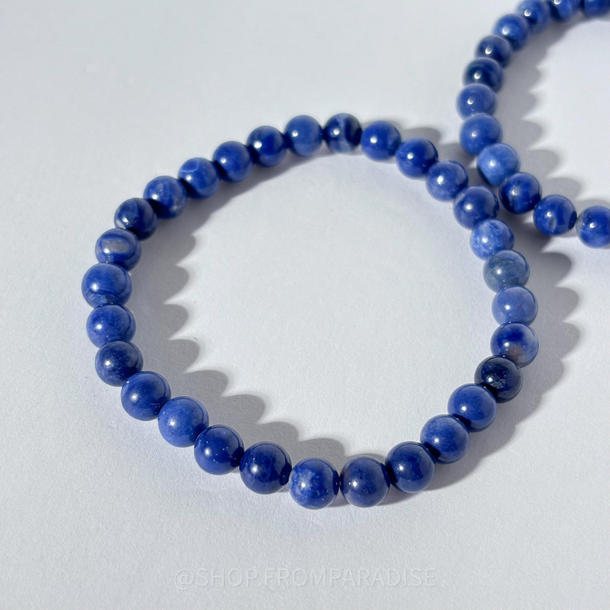 Dumortierite Crystal Bracelet
