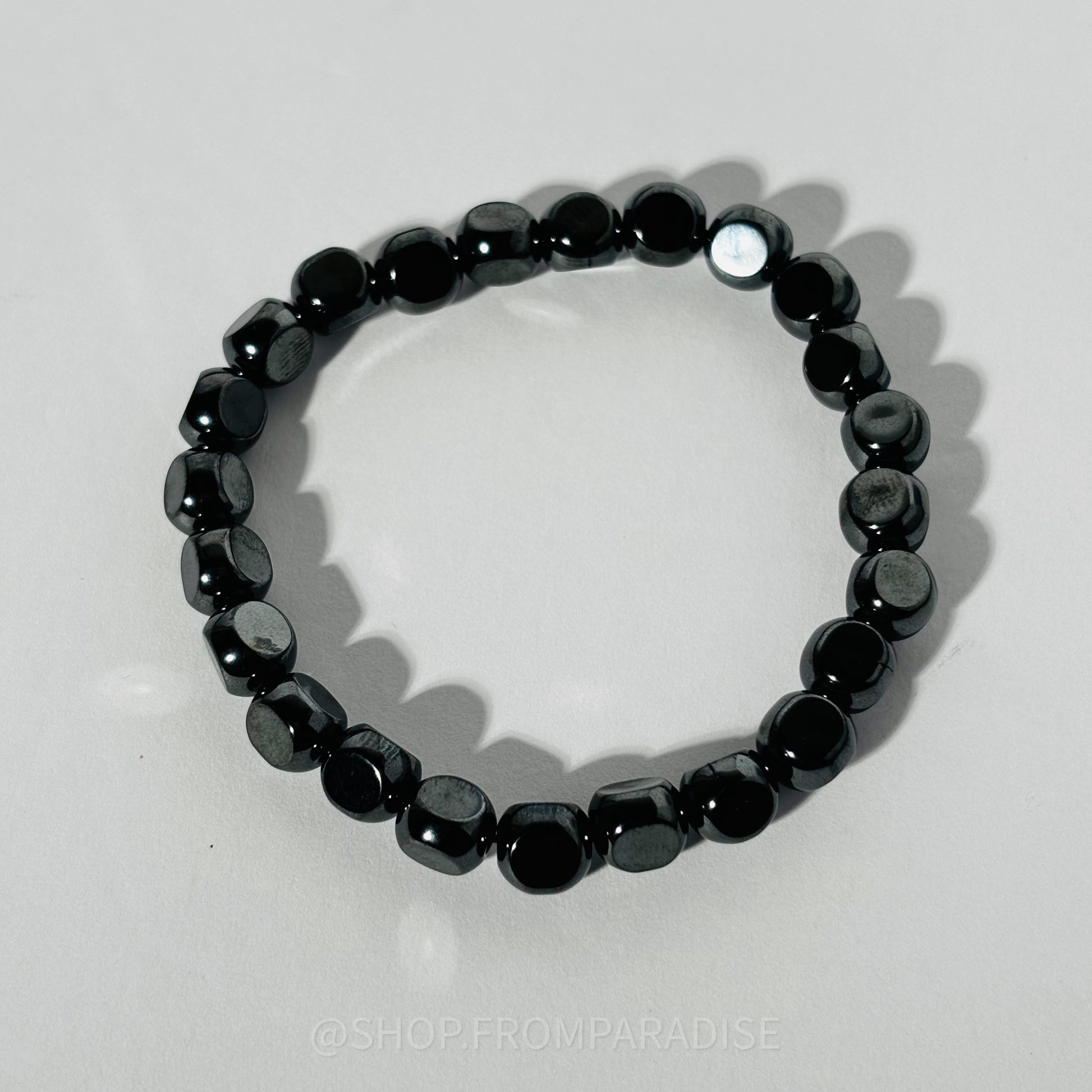 HEMATITE CRYSTAL BRACELET