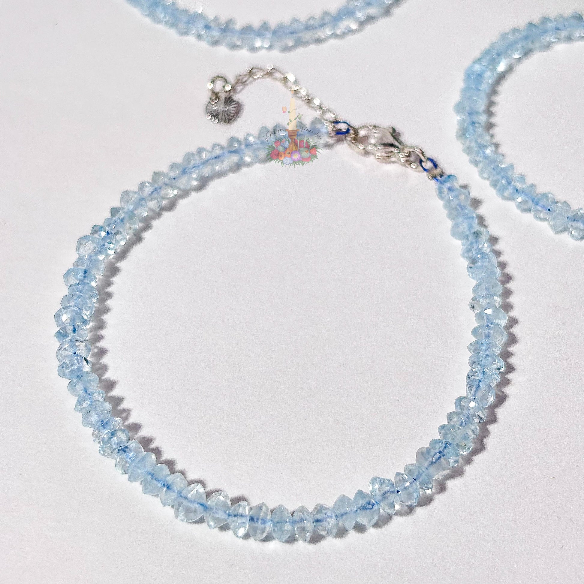 Blue Topaz Bracelet: Crystal for Communication and Clarity | Gemstone Jewelry