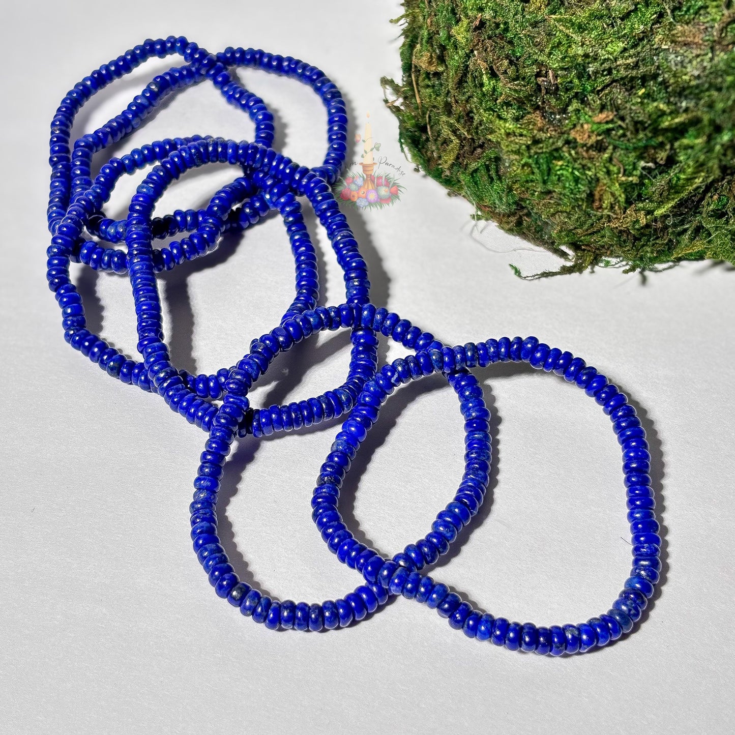 Lapis Lazuli Rondelle Bracelet
