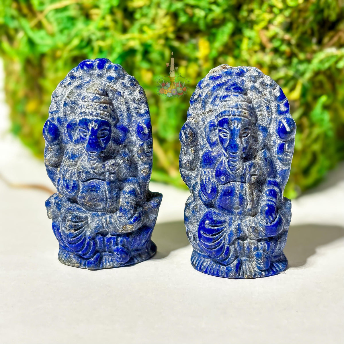 Ganesha Statue Pink Opal Crystal Carving: The Remover of Obstacles, God of New Beginnings, Wisdom, and Success
