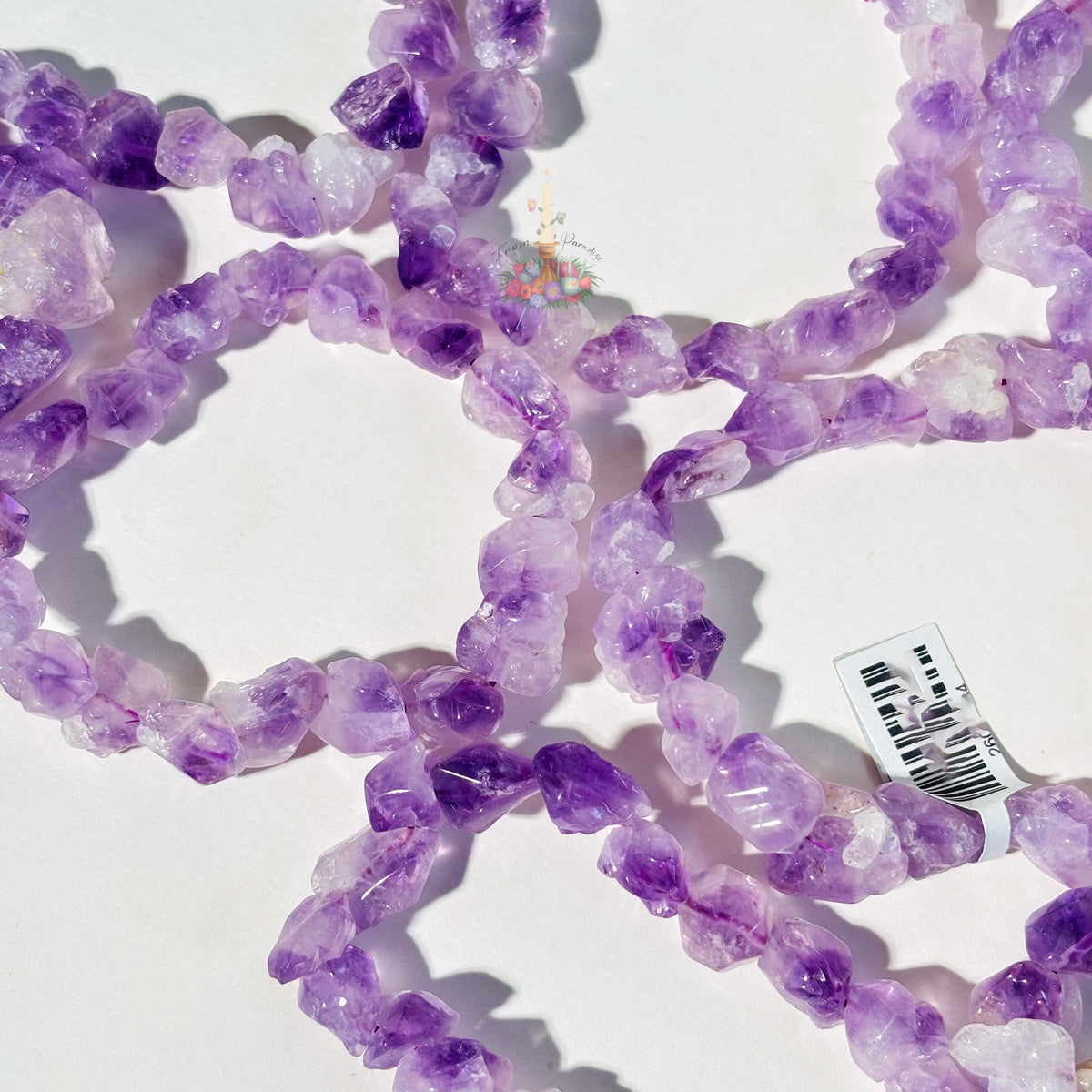 Amethyst Tumble Crystal Bracelet: Stress Relief & Intuition