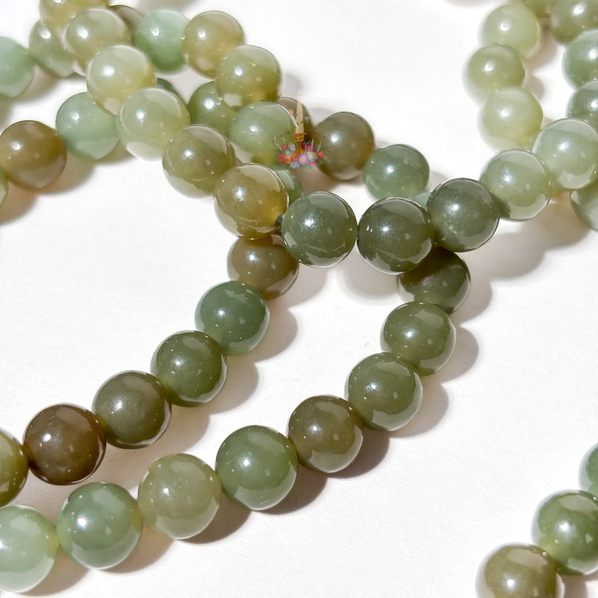 Natural Green Nephrite Jade Bracelet: Good Fortune & Abundance