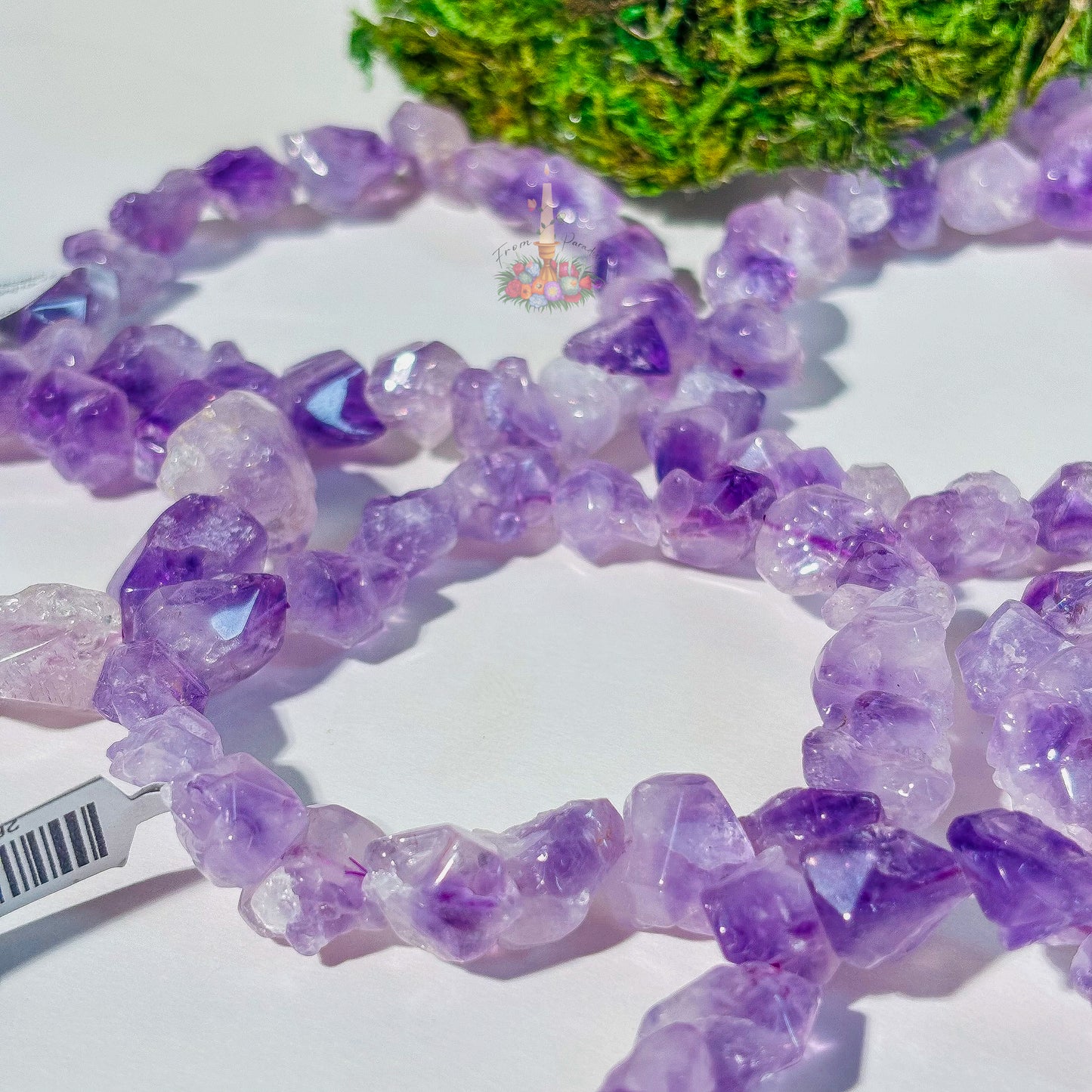 Amethyst Tumble Crystal Bracelet: Stress Relief & Intuition