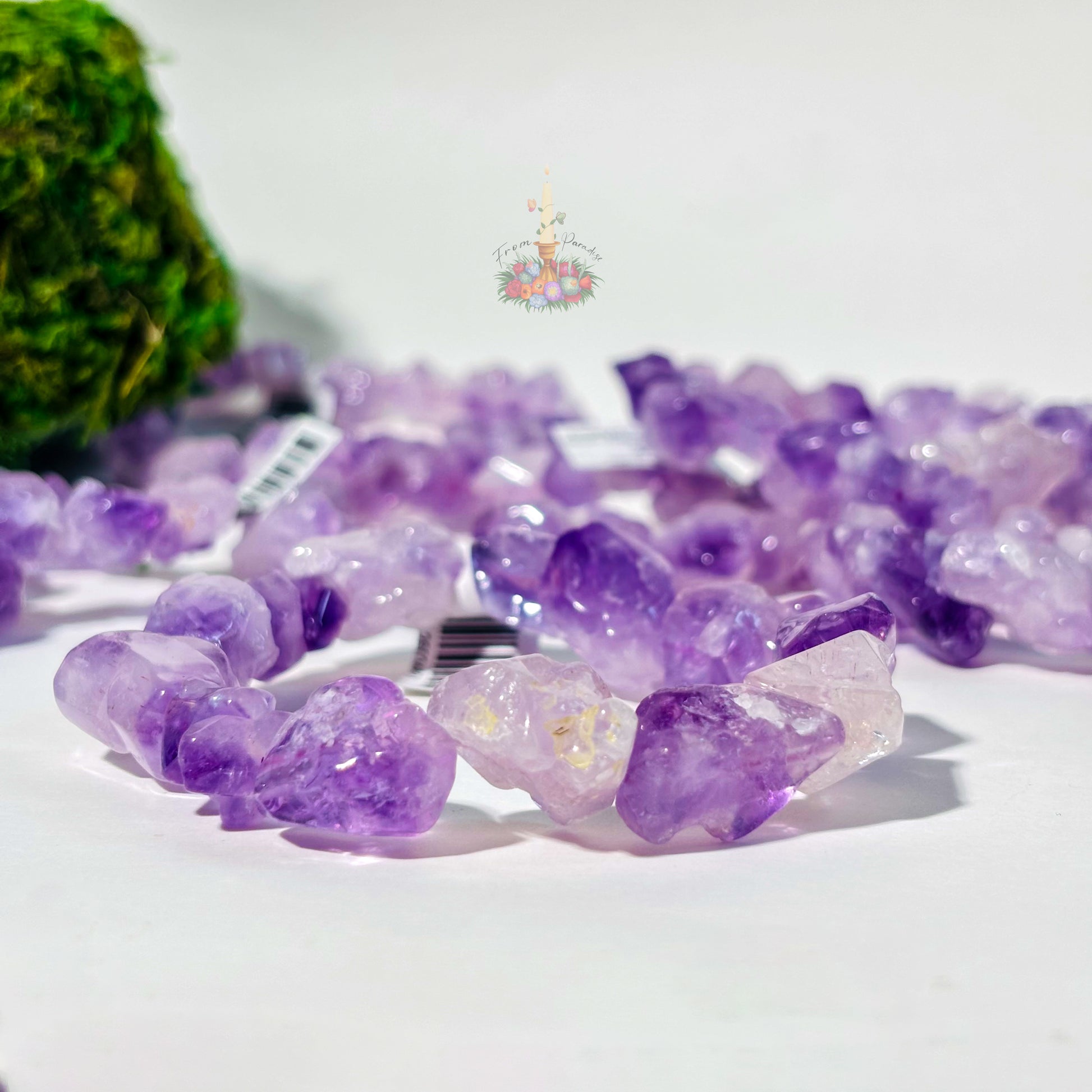 Amethyst Tumble Bracelet: Stress Relief & Intuition