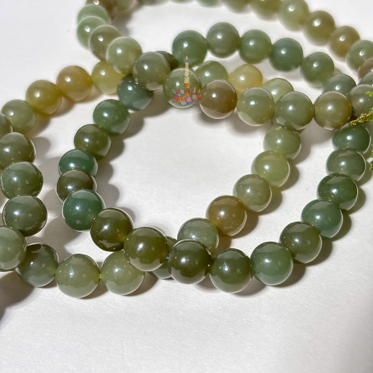 Natural Green Nephrite Jade Bracelet: Good Fortune & Abundance