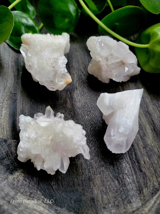 clear quartz cluster