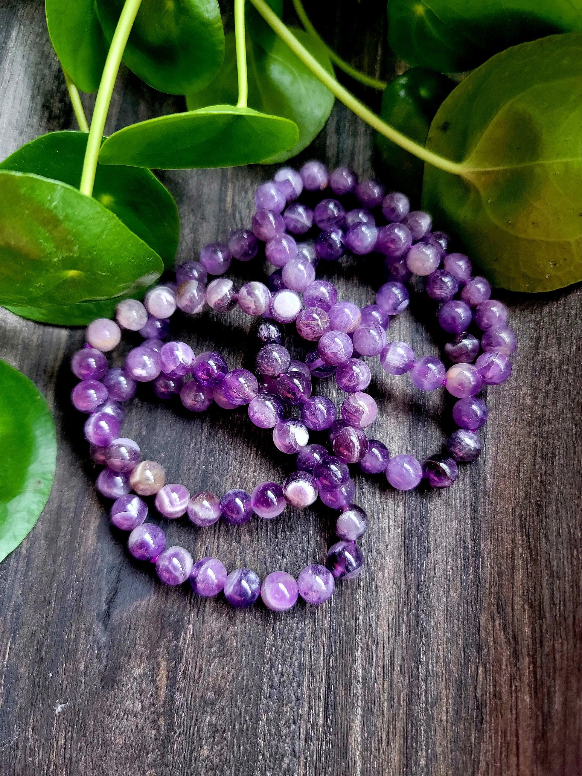 Dream Amethyst Crystal Stretch Bracelet