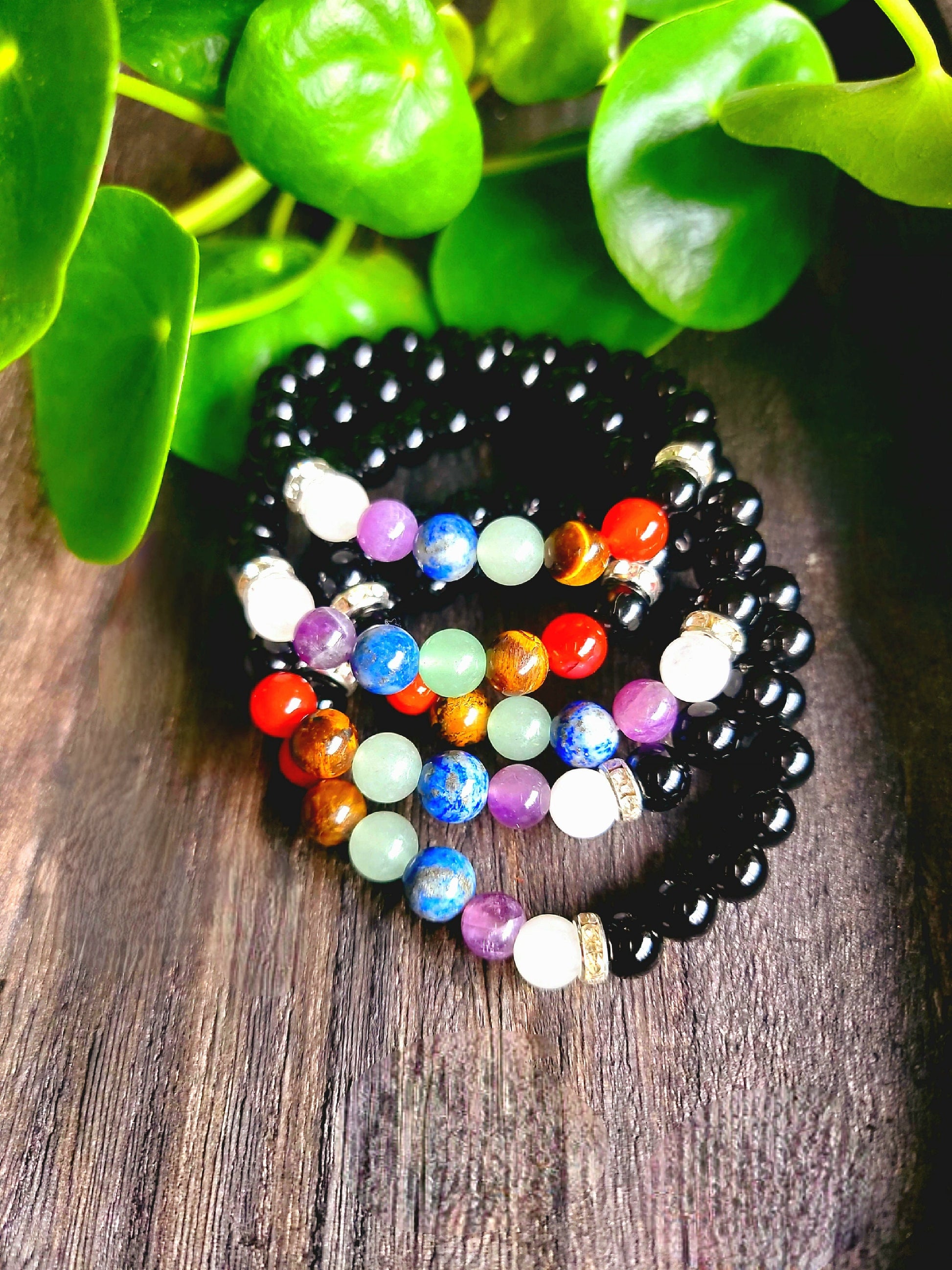 Seven Chakra Crystal Bracelet