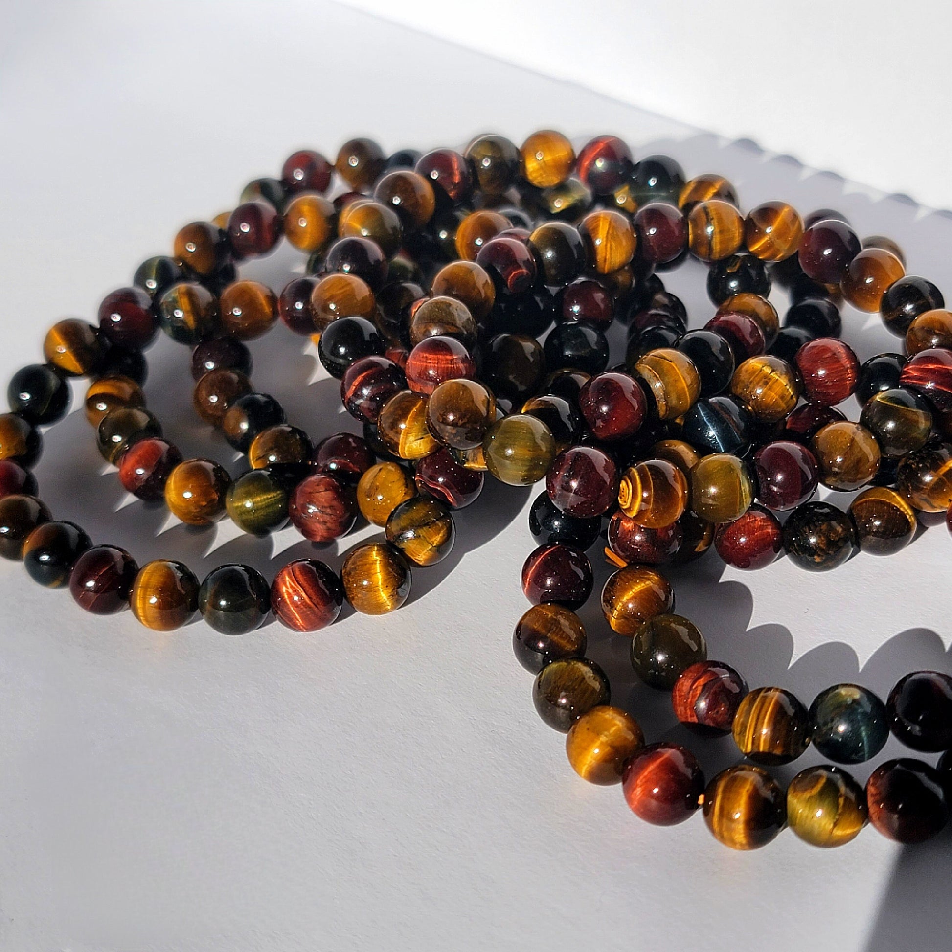 blue tigers eye bracelet