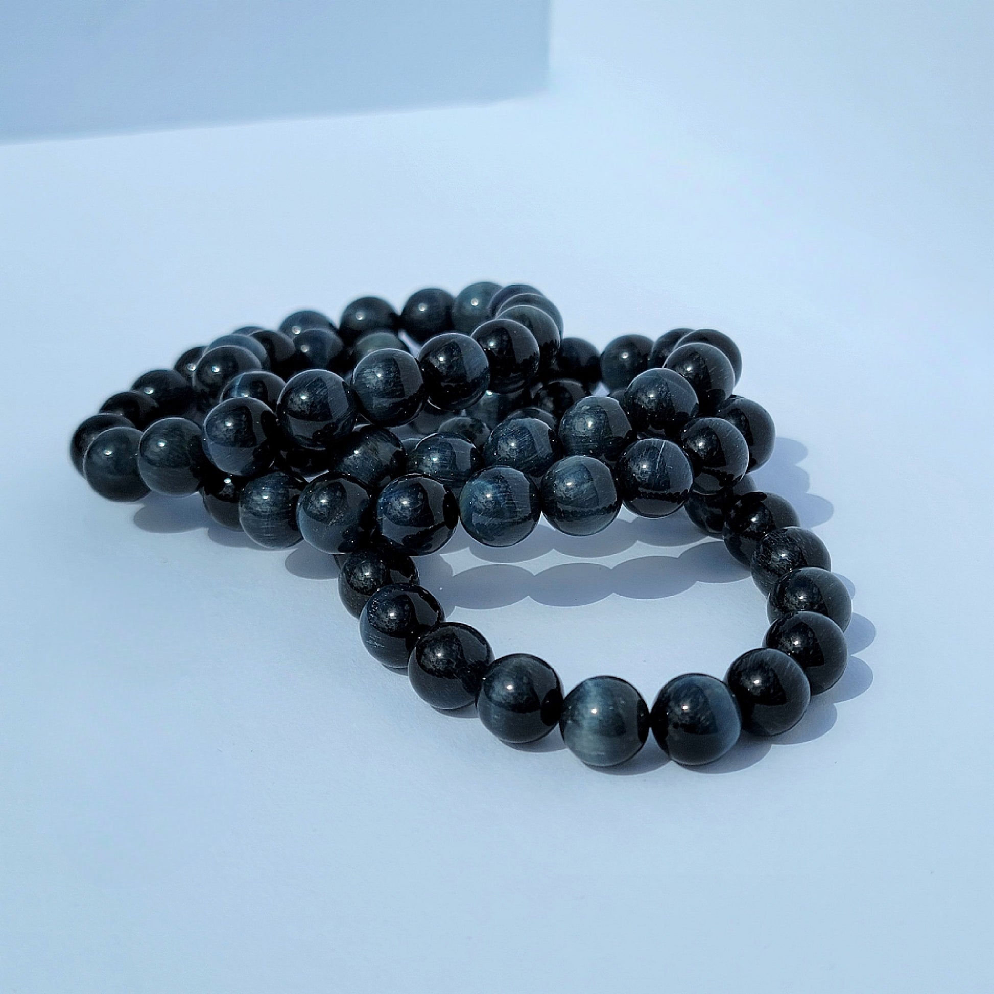 Blue Tiger Eye Crystal Bracelet