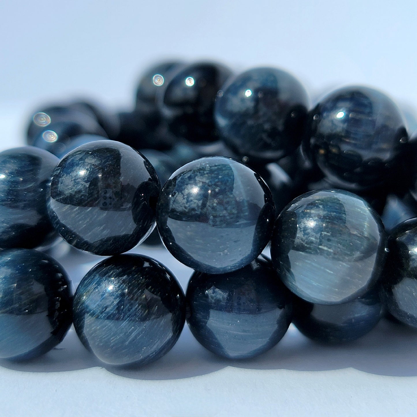 Blue Tiger Eye Crystal Bracelet