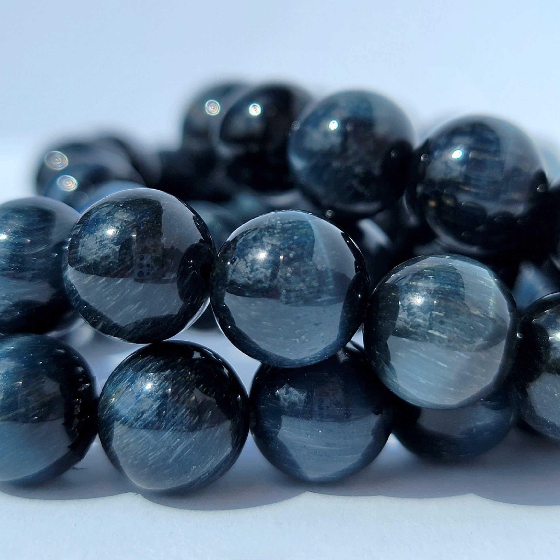Blue Tiger Eye Crystal Bracelet