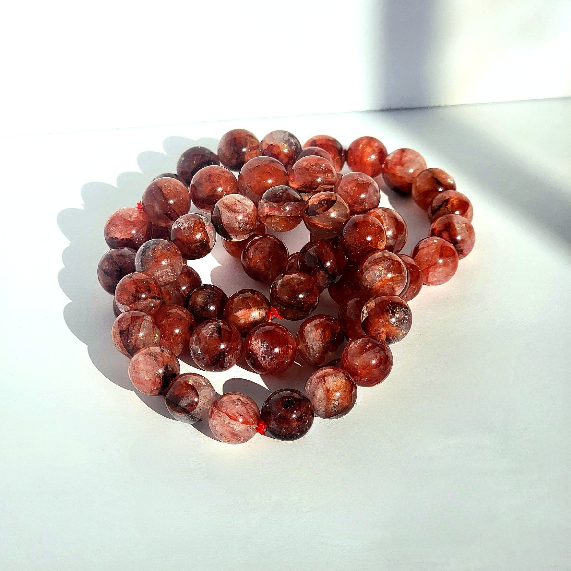 Red fire quartz bracelet