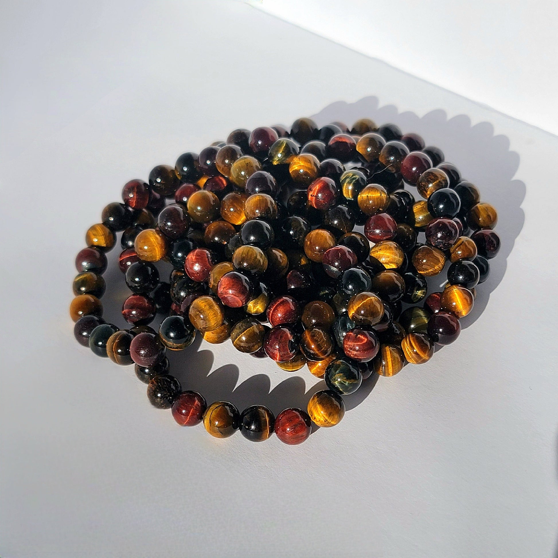 red tigers eye bracelet