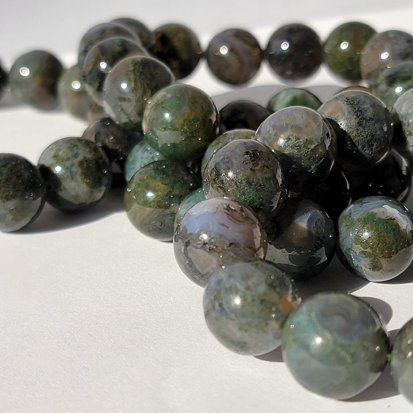 moss agate crystal