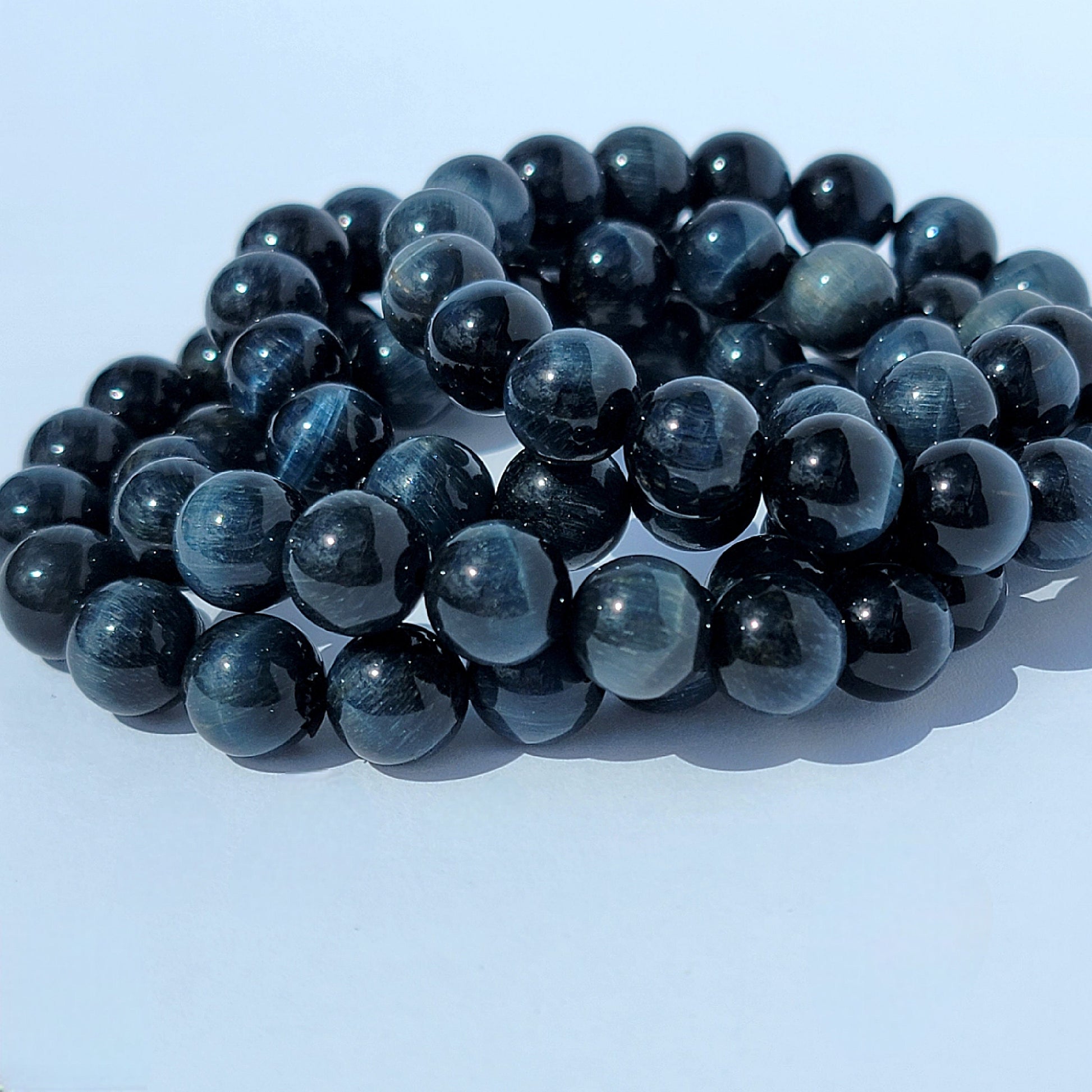 Blue Tiger Eye Crystal Bracelet