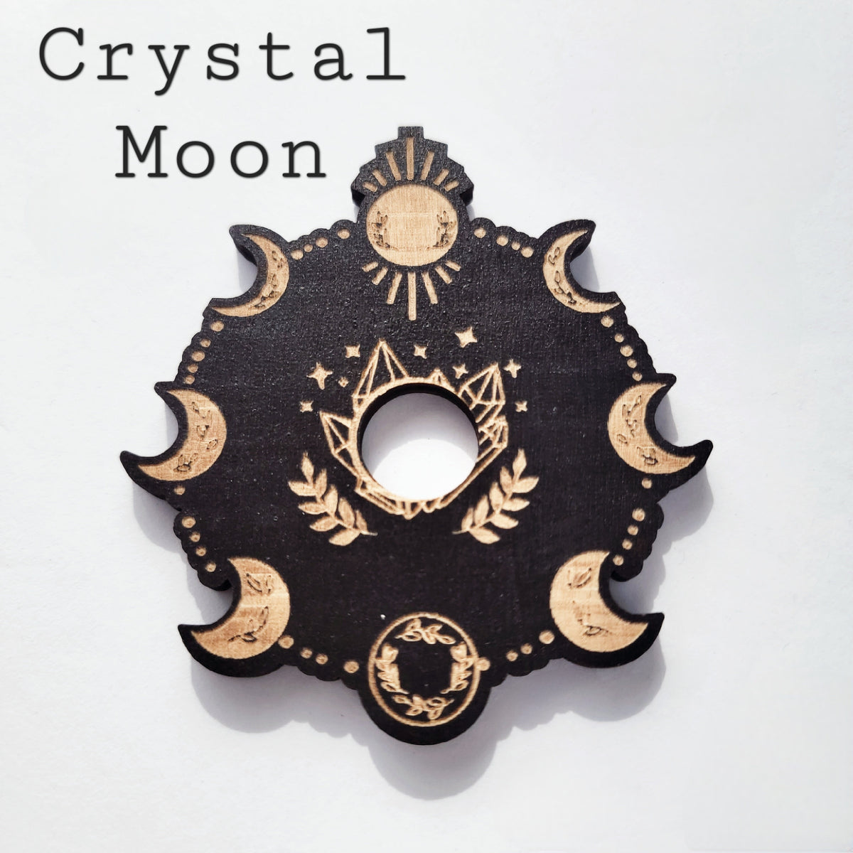 moon phase sphere stand holder